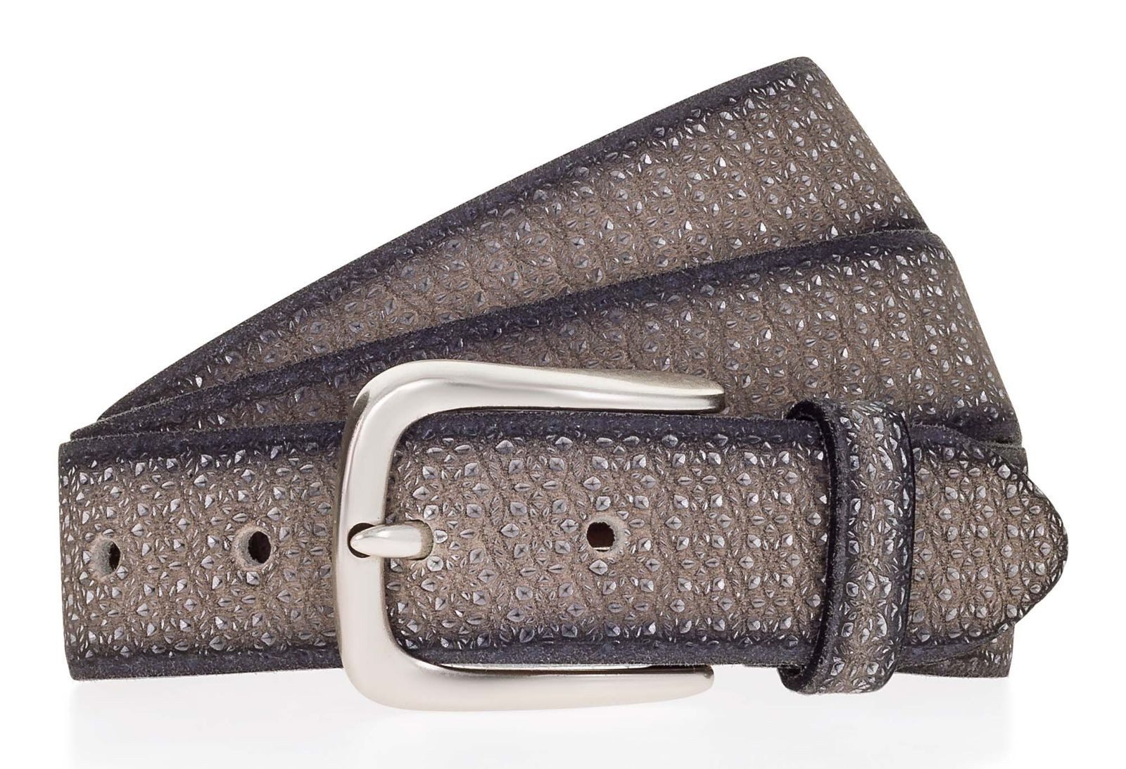 b.belt Ledergürtel Tessa Gold Ledergürtel aus echtem Leder