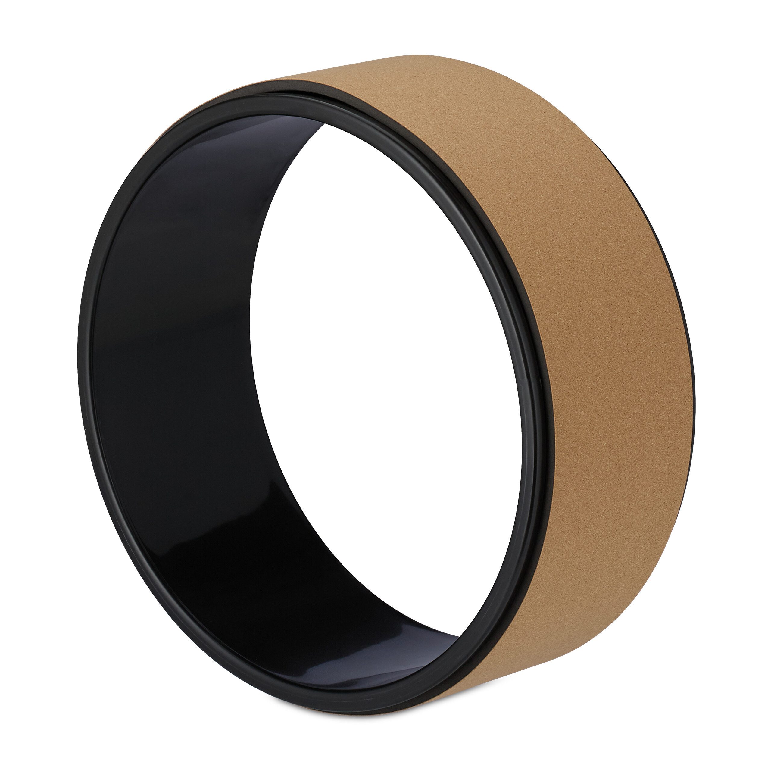 relaxdays Yoga-Rad Yogarad Kork 32 cm