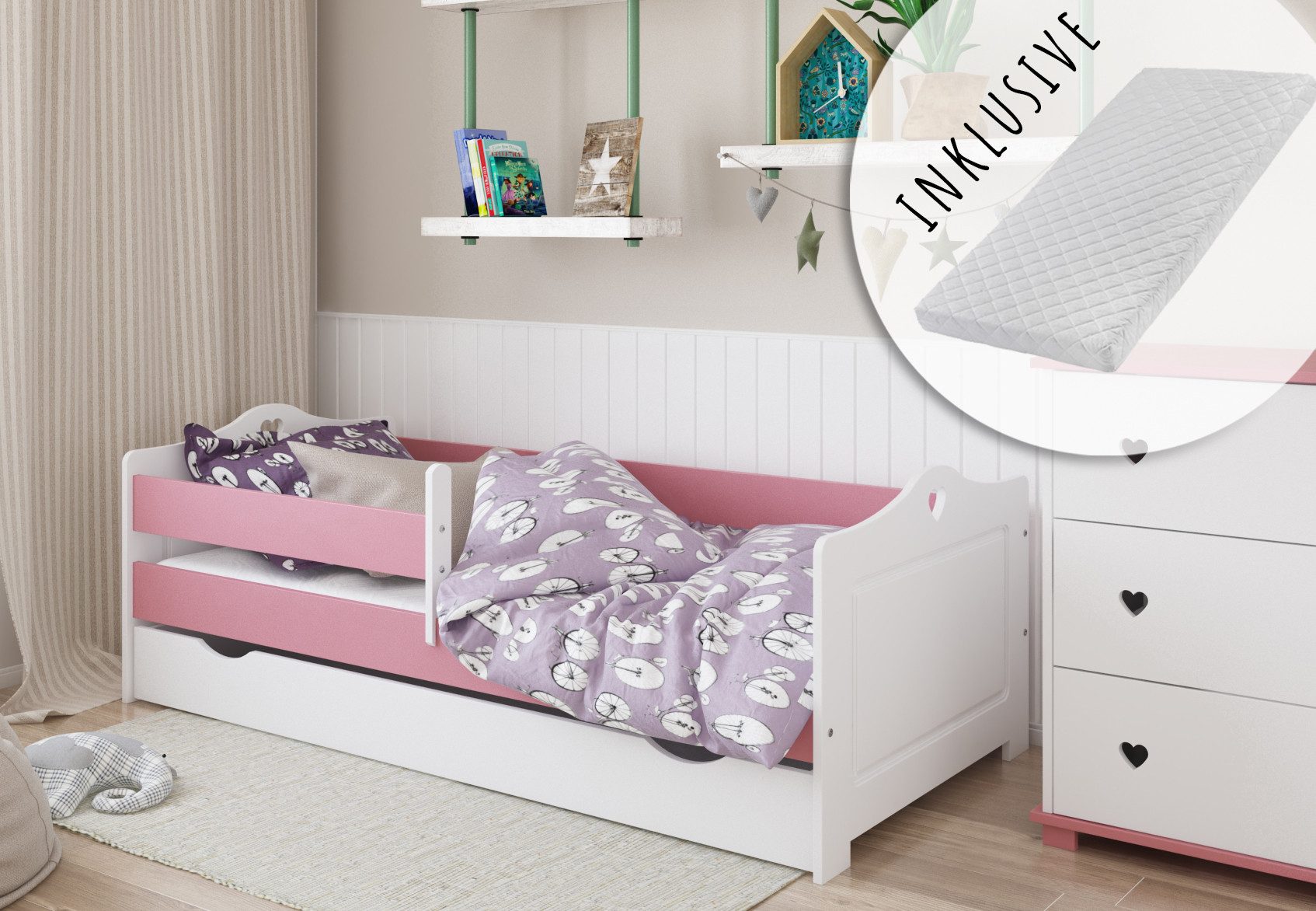 Kids Collective Kinderbett 80x160 80x180 90x200 günstig online kaufen