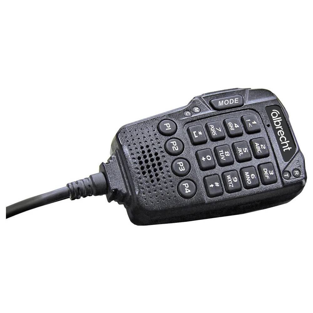 Albrecht Mikrofon Ansteck Sprach-Mikrofon Multifunktionales Mikrofon für AE 5900 Mini