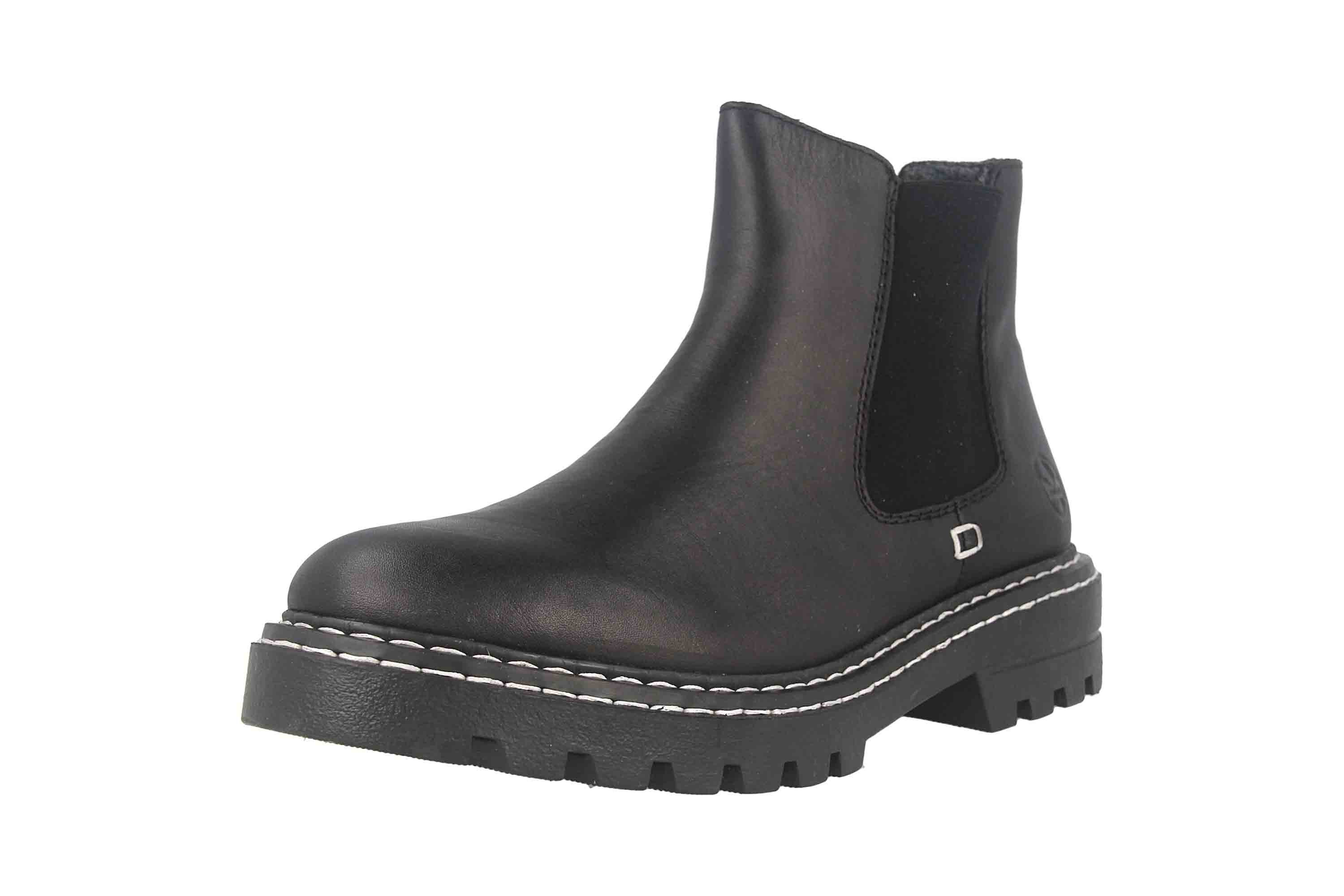 Stiefelette Z5551-00 Schwarz Rieker