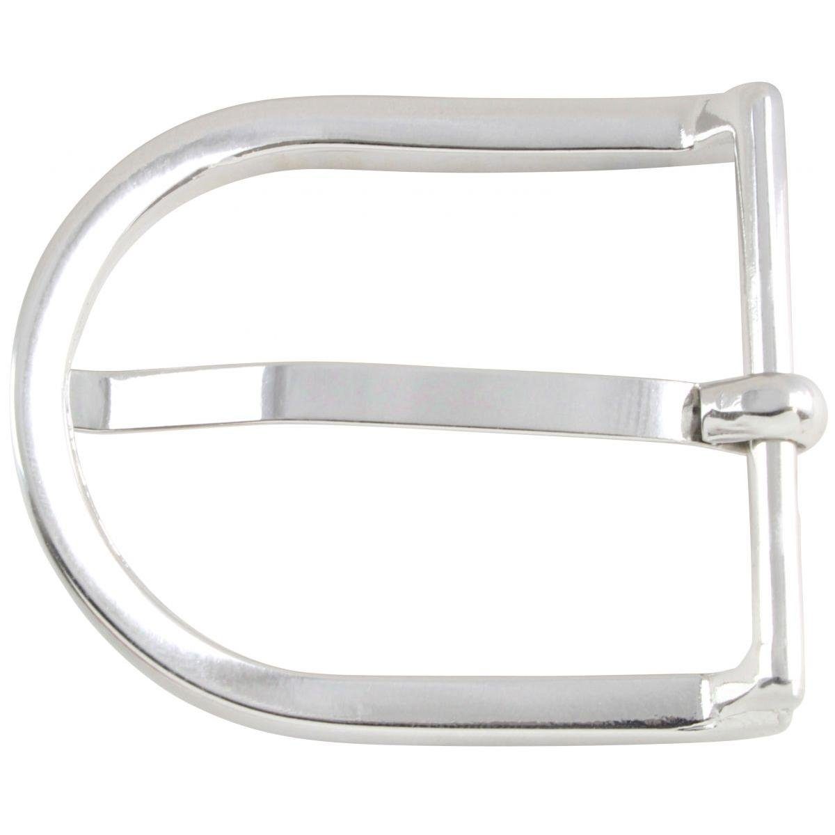 BELTINGER Gürtelschnalle Gürtelschnalle rund 4,0 cm - Buckle Schließe Gürtelschließe 40mm Massi (1-St)