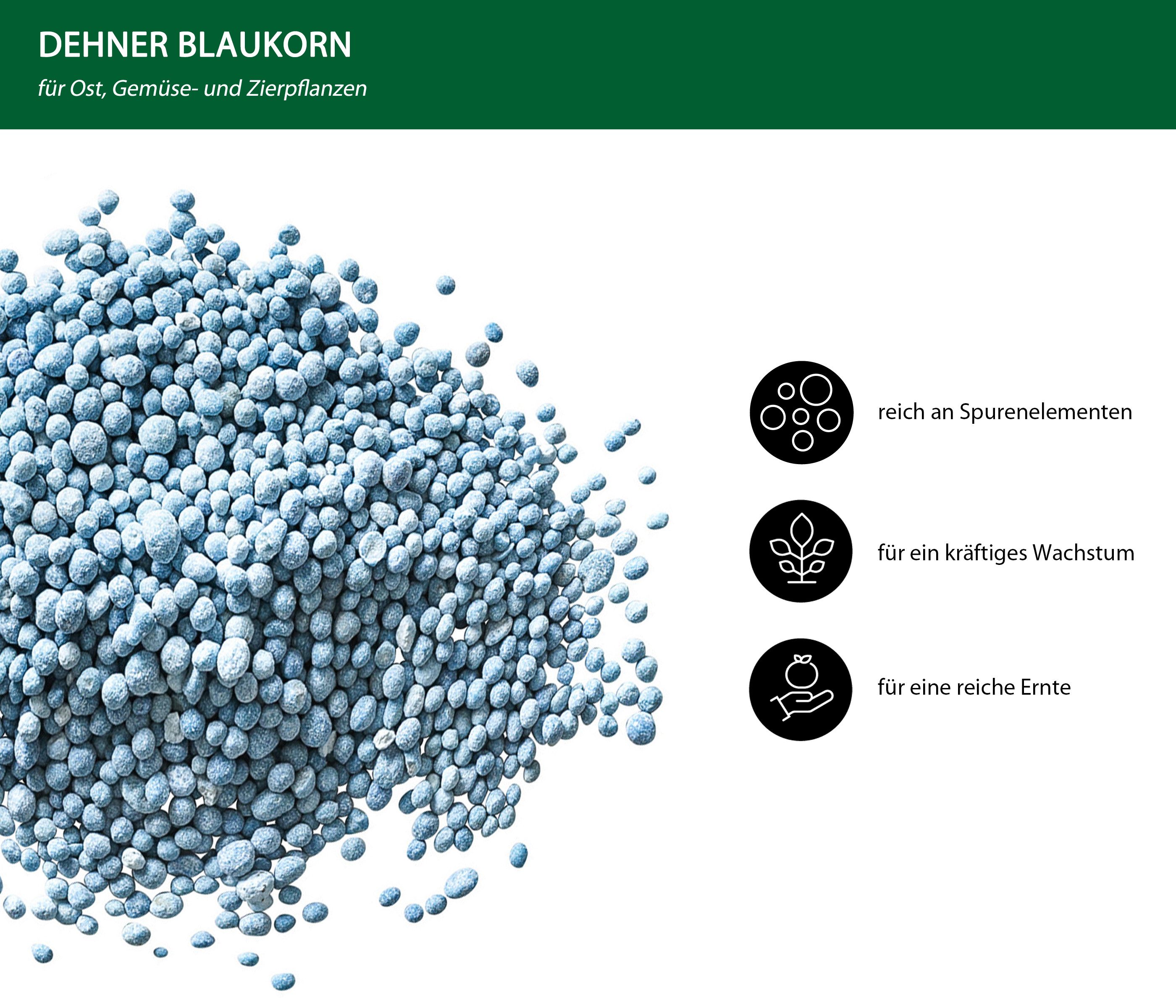 Dehner Gartendünger Blaukorn, hochwertiger Dünger für günstig online kaufen