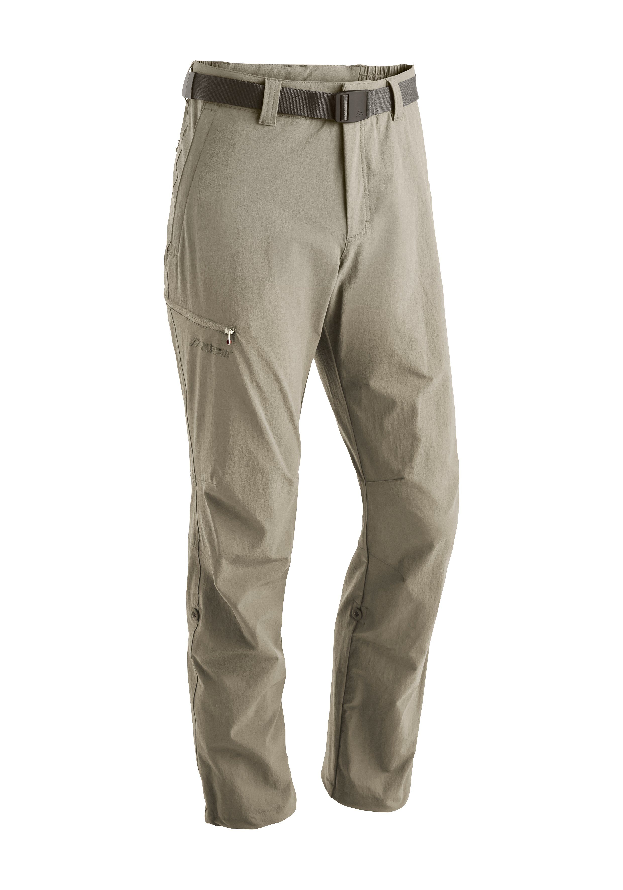 Maier Sports Funktionshose Nil Herren Wanderhose, atmungsaktive Outdoor-Hose mit Roll up Funktion beige | Outdoorhosen