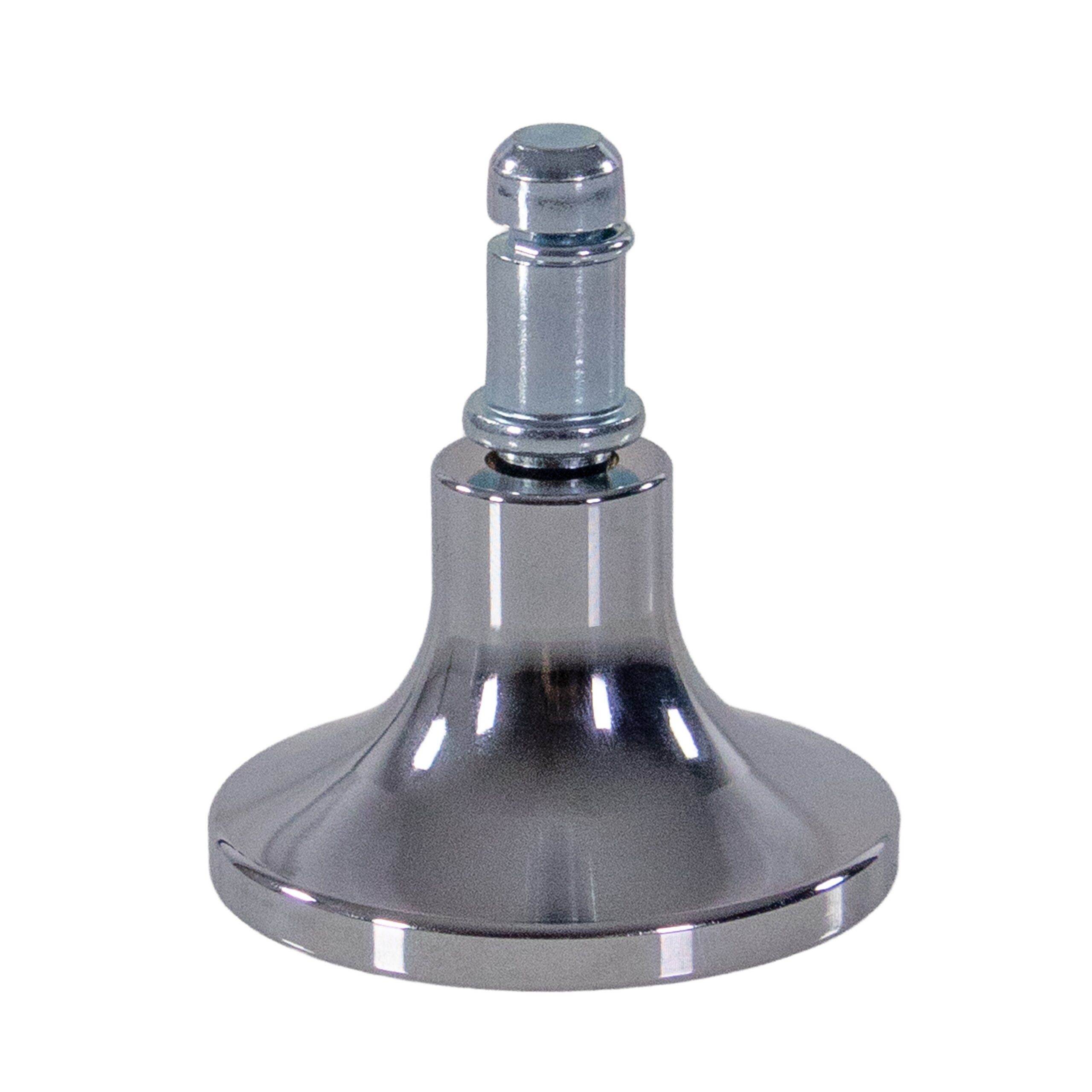 hjh OFFICE Stuhlrolle Stuhlgleiter Stand C Aluminium, (5er Pack)