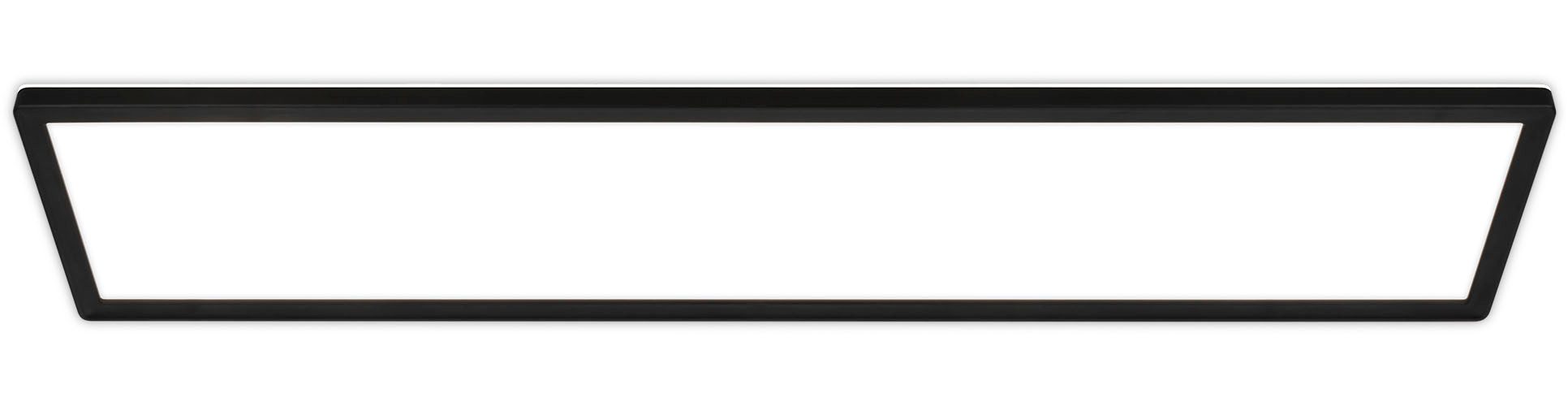 B.K.Licht LED Panel SHALLOW, LED fest integriert, Neutralweiß, 98x20x3 cm, Badlampe, Badezimmer, Küche, Wohnzimmer
