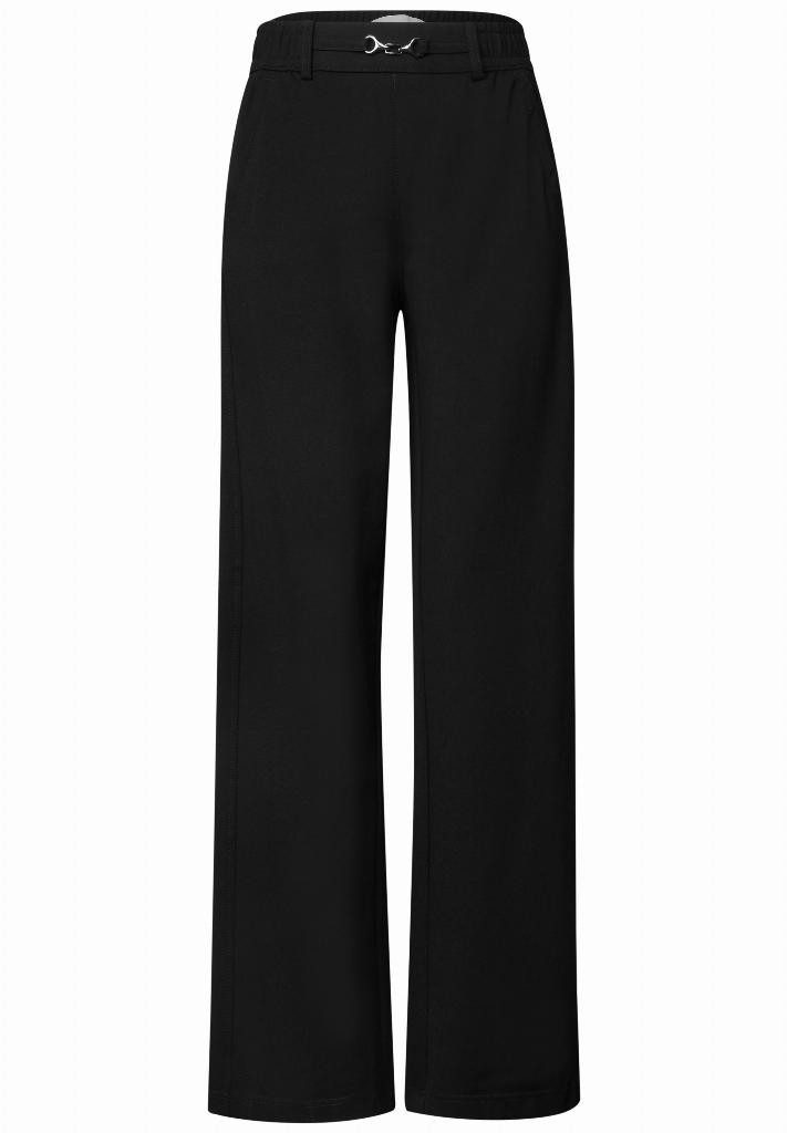 STREET ONE 5-Pocket-Jeans High Waist Straight Leg Hose im Casual Fit