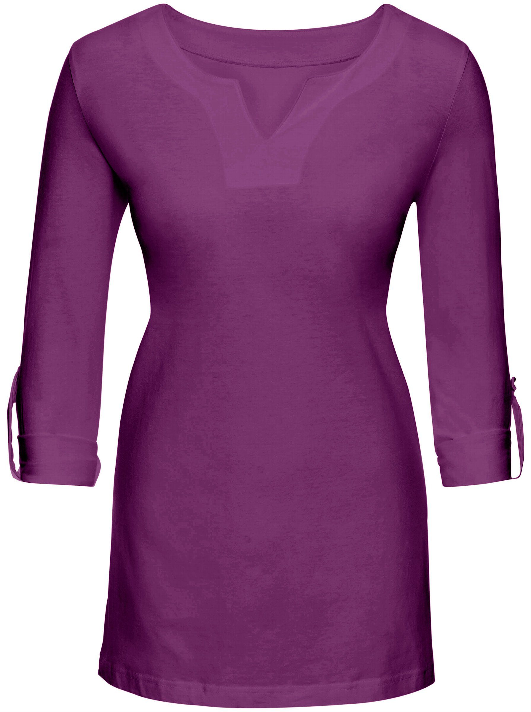 Sieh an! T-Shirt Longshirt Langarm – Bild 3 von 3