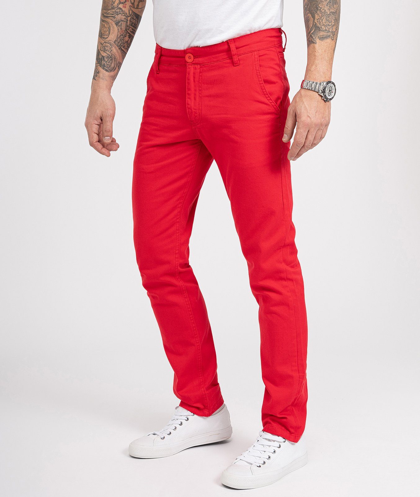 Rock Creek Chinohose Herren Regular Fit Chinohose RC-2083
