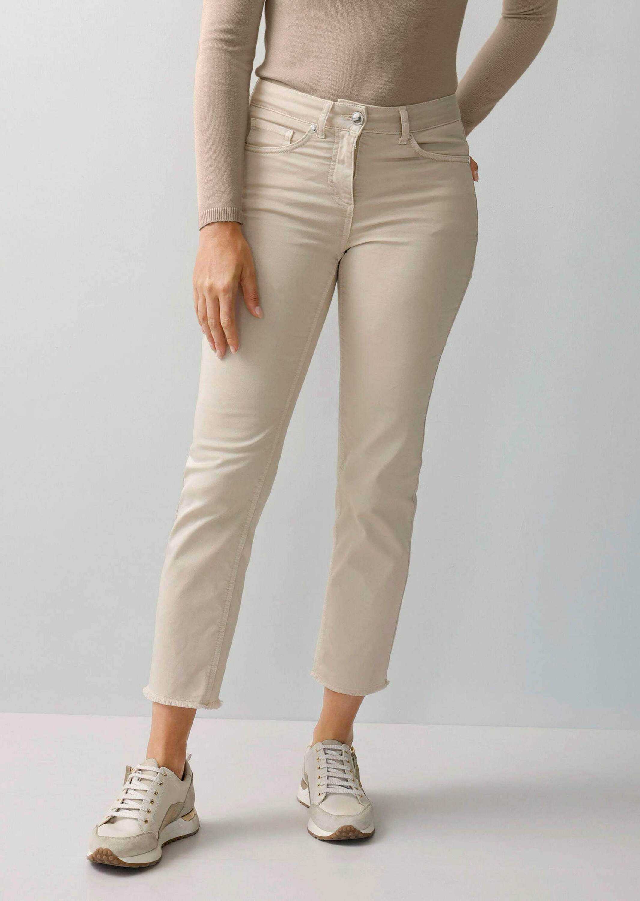 Alba Moda Gerade Jeans 7/8-Twillhose mit günstig online kaufen