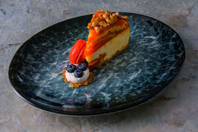 Bonna Десертна тарілка Sepia Gourmet 21cm 2,5cm Blau Тарілка для сніданку, (6 St), SPAGRM21DZ