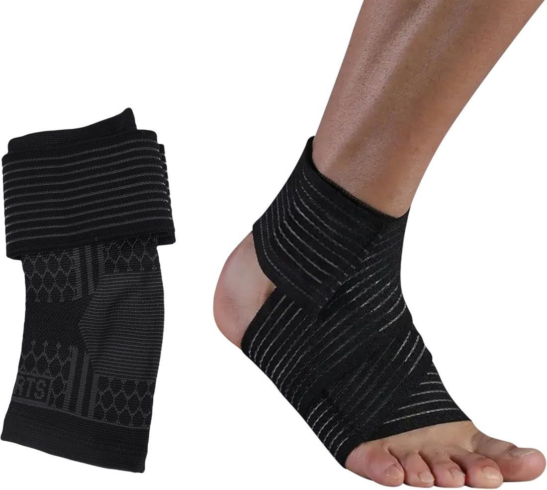 Endless Fußgelenkbandage Slip-in Verstellbar Ankle Support Relif für Männer und Frauen (Knöchelstütze, 1-tlg., für Männer & Frauen), Für Plantar Fasciitis Neorapathy Relief Sport, Schmerzlinderung, Gym