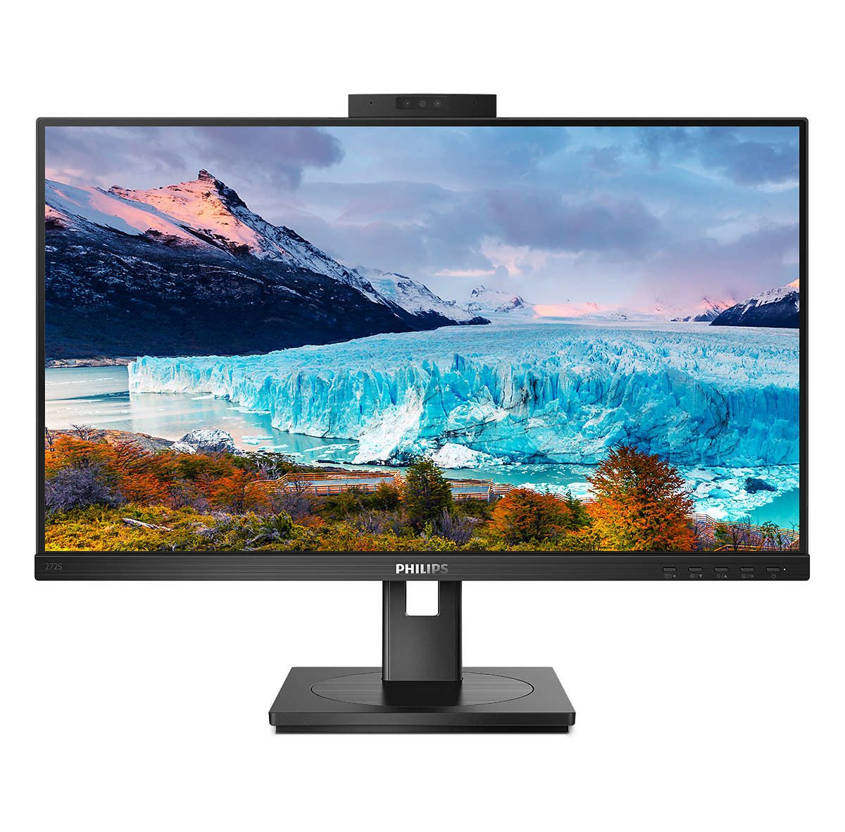 Philips S-line 272S1MH - LED - 68.6 cm (27) - 1920 x 1080 Full HD (1080p) @ 7 TFT-Monitor (1920 x 1080 px, Full HD, 4 ms Reaktionszeit, 75 Hz, IPS, Eingebautes Mikrofon, Kamera, Lautsprecher, HDCP, Höhenverstellbar)