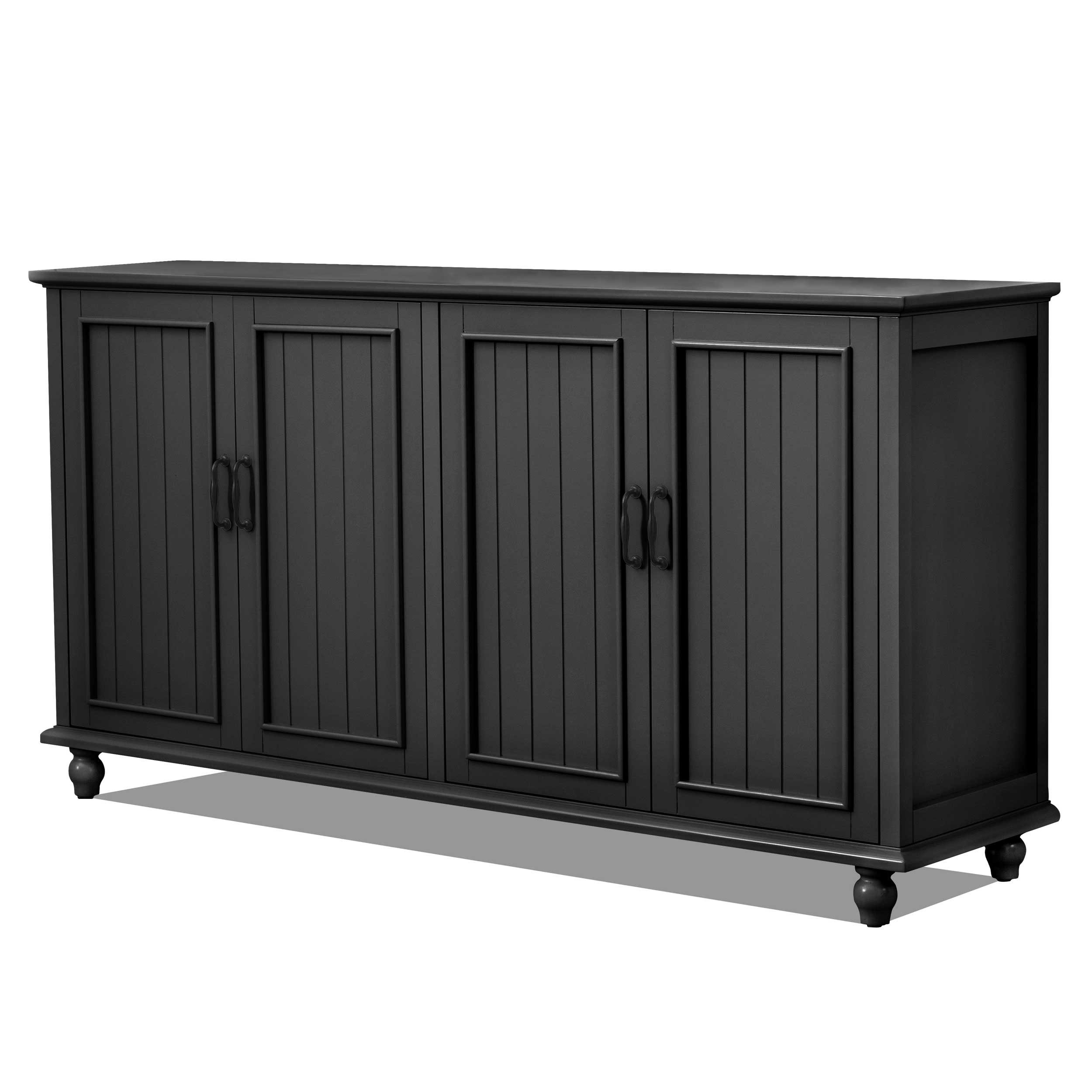 UEV Sideboard Groß, Kommode mit 4 Türen, Mehrzweckschrank, Schlafzimmer Möb günstig online kaufen