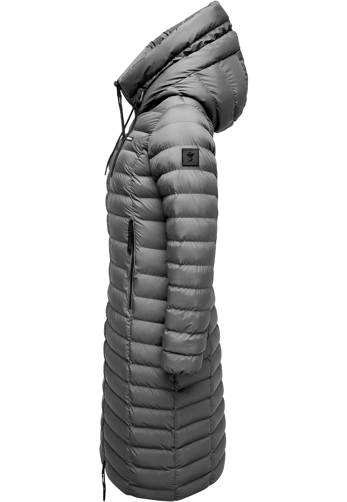 REPUBLIX Winterjacke ELORA Damen Gefütterte Winter Jacke Mantel Parka mit großer Kapuze