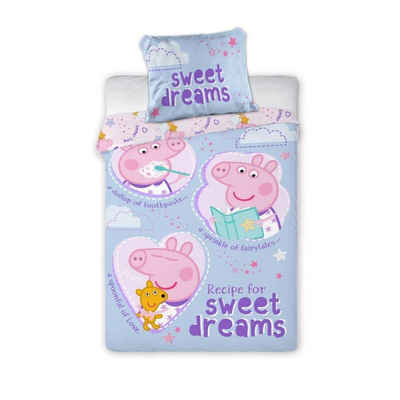 Babybettwäsche Peppa Pig Baby- Постільна білизна "sweet dreams" 135x100, FARO pln