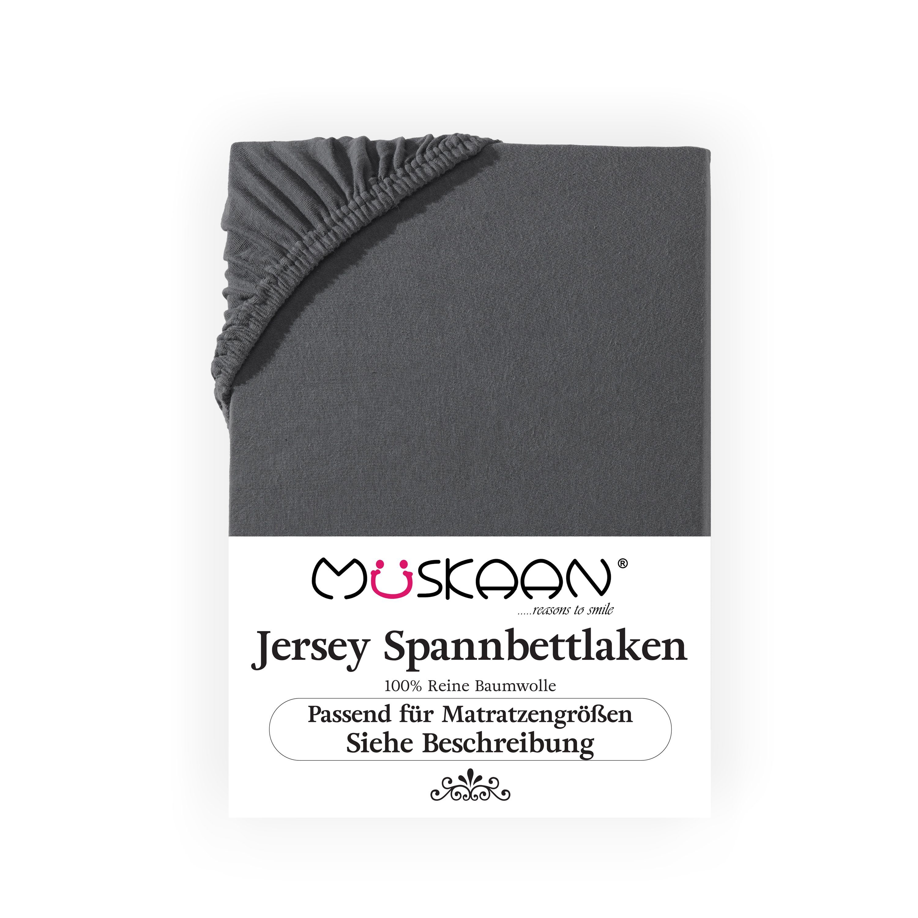 Müskaan Spannbettlaken 180x200 - 200x220 Boxspringbett günstig online kaufen