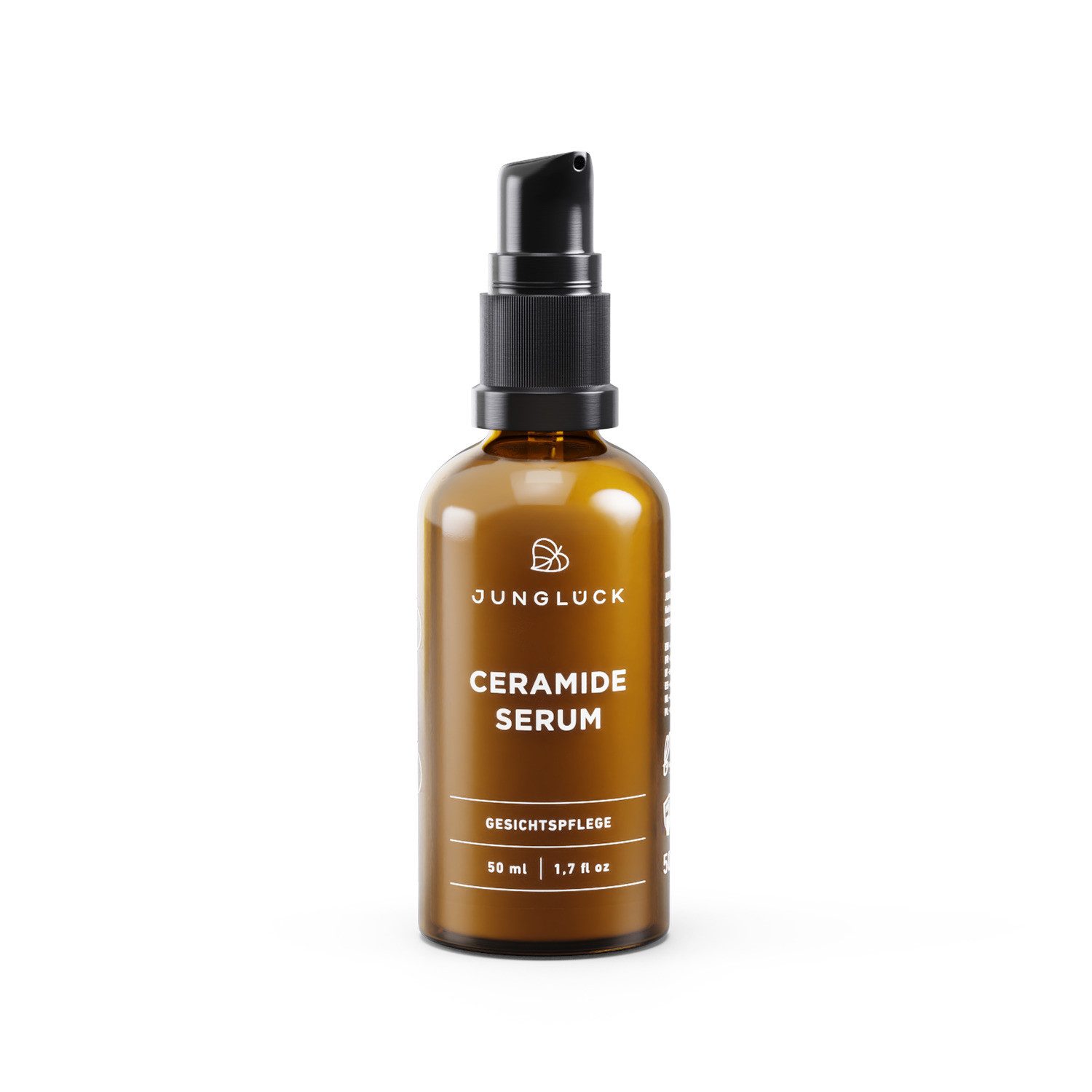 JUNGLÜCK Gesichtsserum Ceramide Serum - mit 5 Ceramiden & 1% Sodium PCA, 1-tlg., Nährt und beruhigt trockene, gereizte Haut