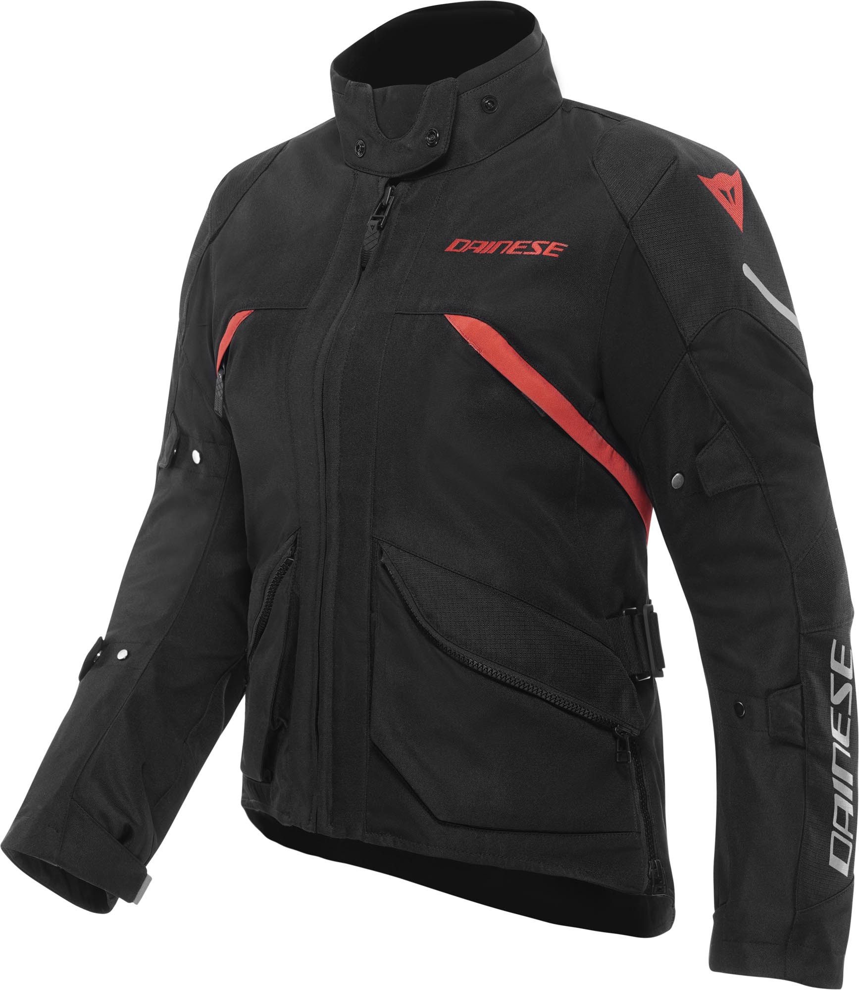 Dainese Motorradjacke Tempest 4 D-Dry Damen Motorrad Textiljacke Airbag vorbereitet,Rückenprotektor vorbereitet,Verbindungsreißver