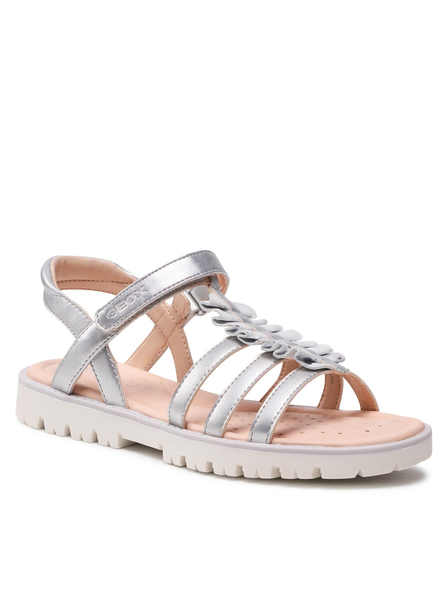 Geox Сандалі J S.Starblush G.C J25FYC 0NF07 C1007 S Silver Sandale