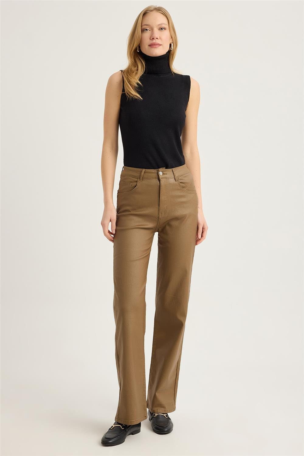 Bequeme Jeans Wachshosen