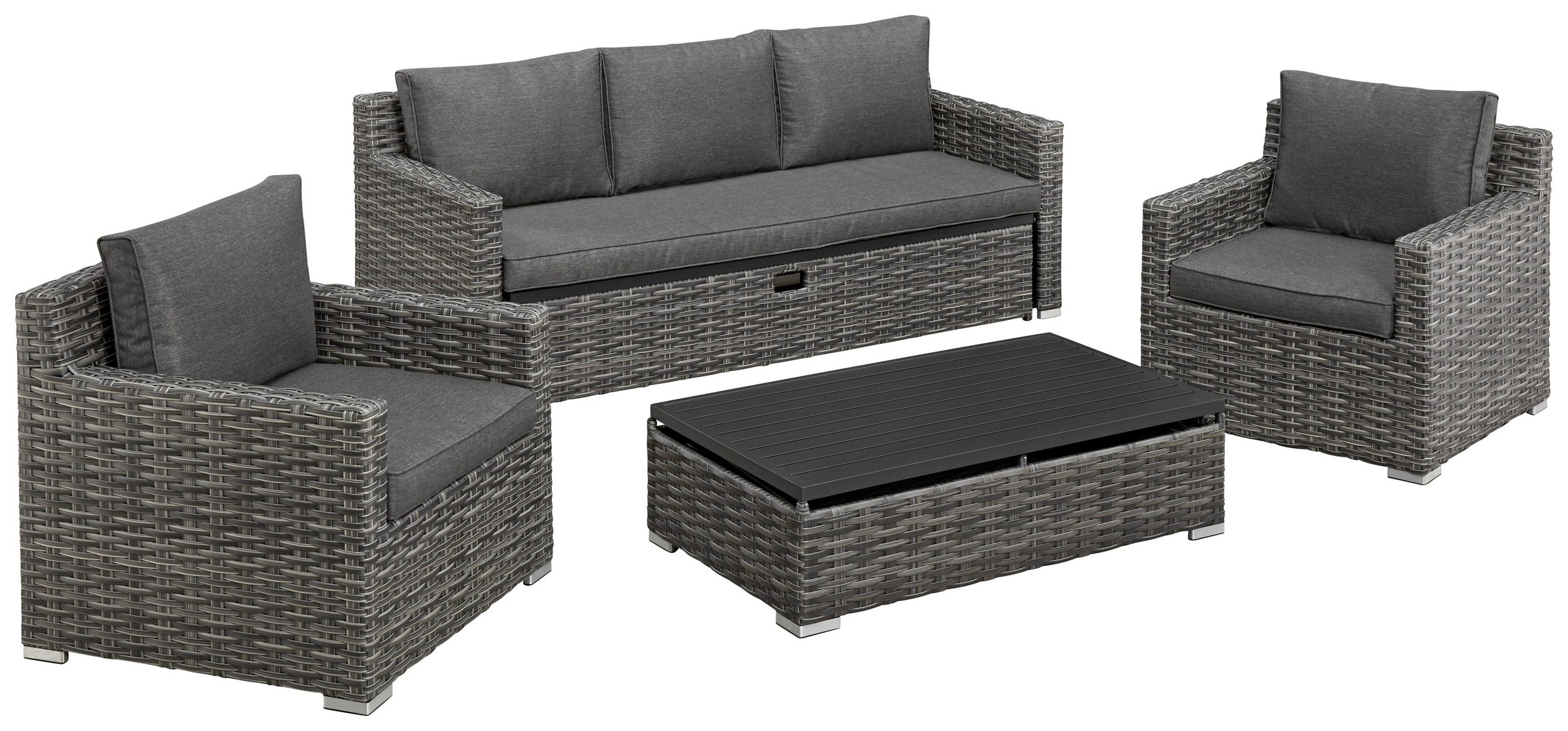 KONIFERA Loungeset MANHATTAN (13-tlg.) - KONIFERA