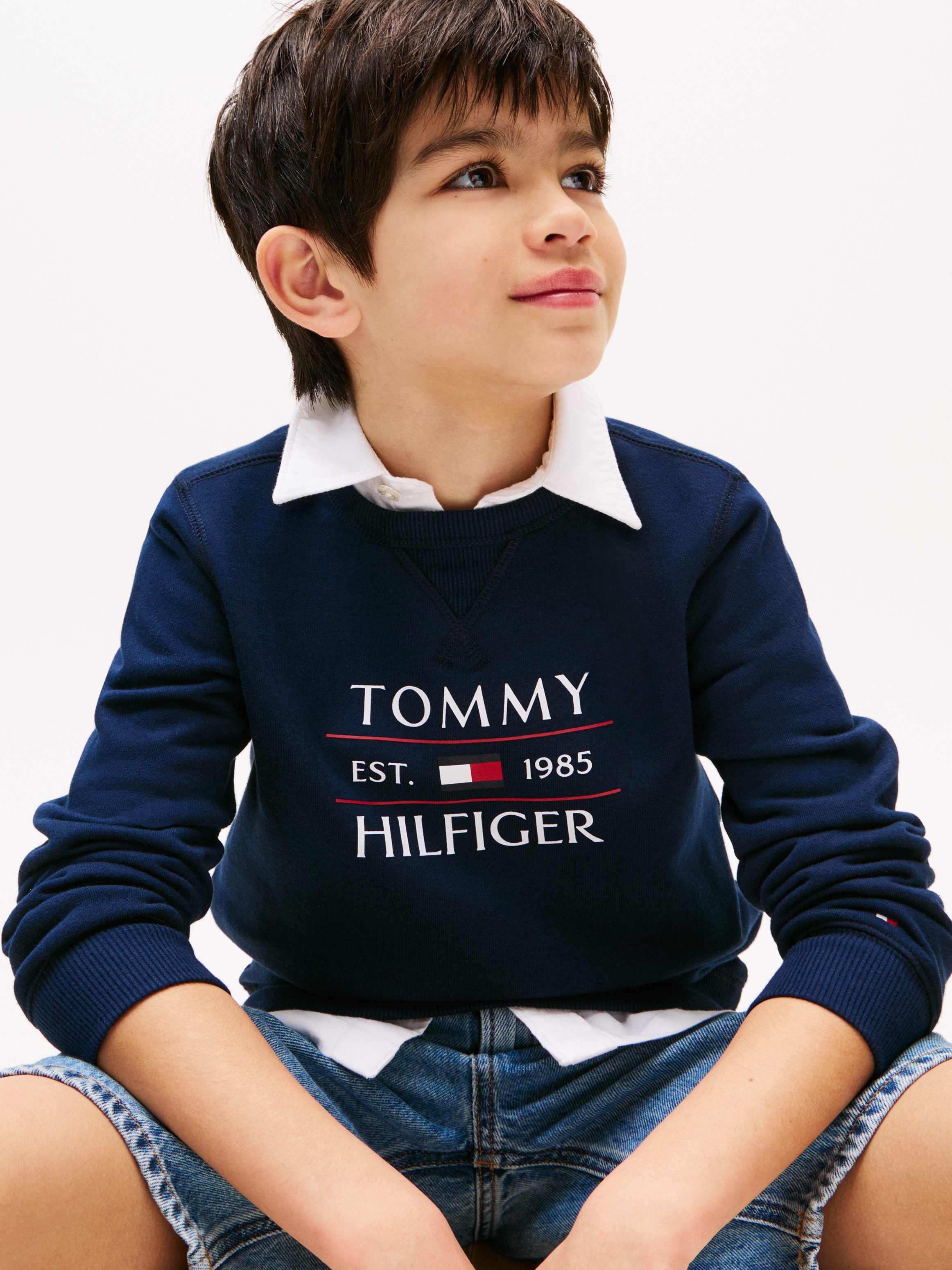 Tommy Hilfiger Sweatshirt TOMMY FLAG HILFIGER günstig online kaufen