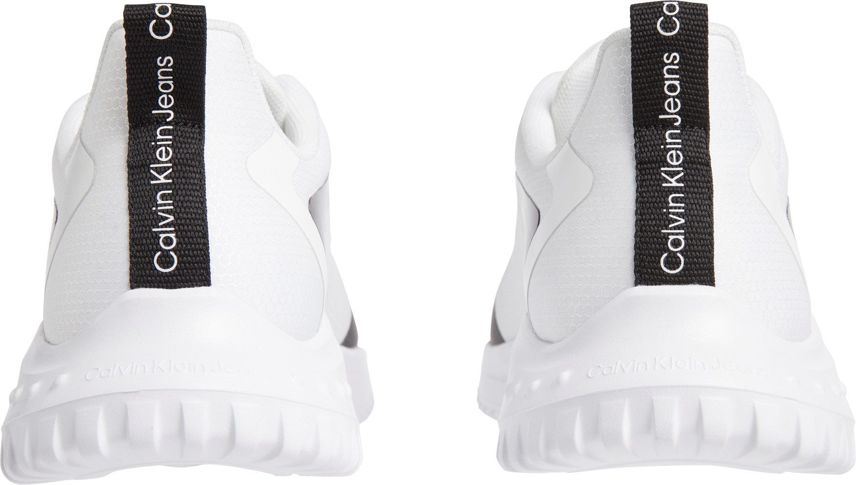 Calvin Klein Jeans EVA RUNNER LOW LACE ML MIX II Sneaker Freizeitschuh, Halbschuh, Schnürschuh mit CK-Logo