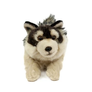 Teddys Rothenburg Kuscheltier Kuscheltier Wolf liegend 35 cm