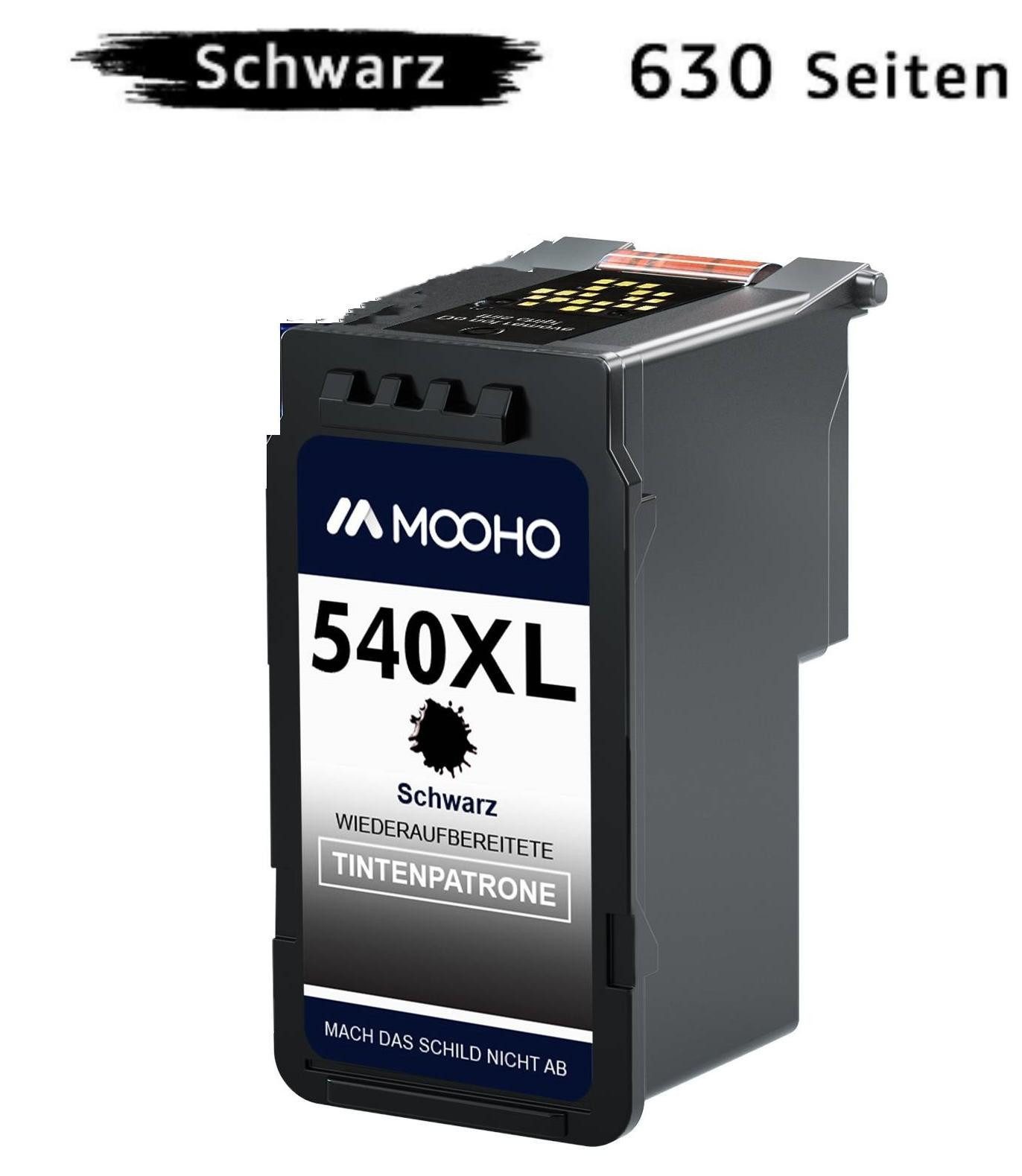 MOOHO 540 XXL Kompatibel für CANON PG-540XL CL-541XL Tintenpatrone (MG4250 MG4150 MG3650 MG3550 MG3250 MG3155 MG3150 MG2250 MG2150 TS5150 TS5151, MX535 MX525 MX515 MX475 MX455 MX435 MX395 MX375)