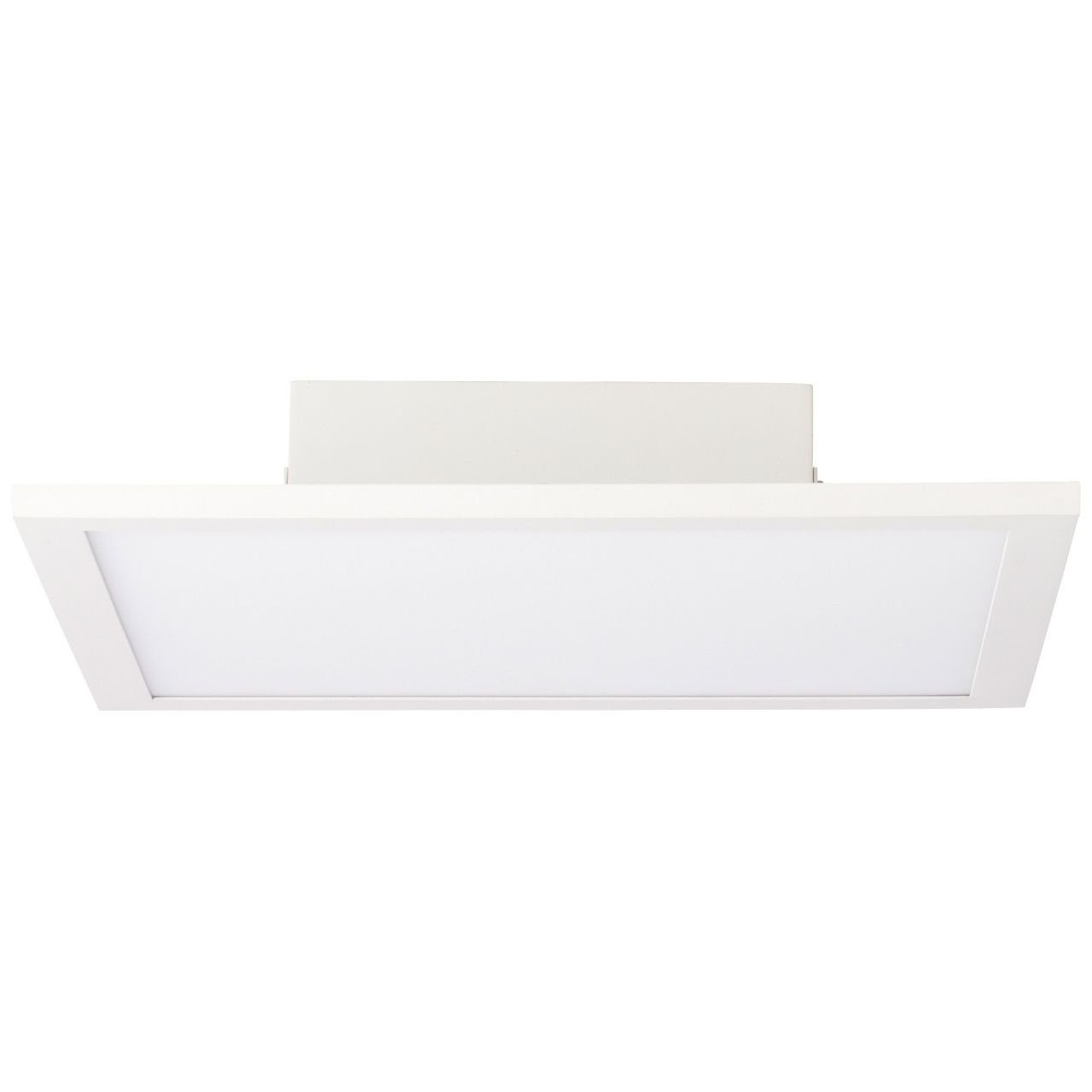 LED weiß Buffi Aufbauleuchte Deckenaufbau-Paneel Brilliant 1x Lampe 18W Buffi, 2700K, 30x30cm LED integrie