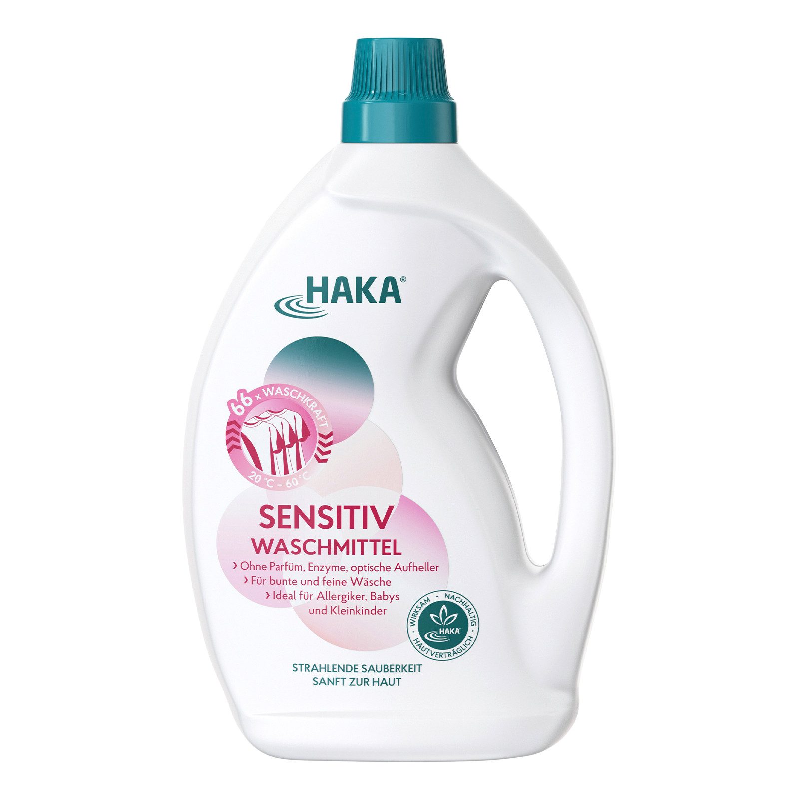 HAKA Sensitiv Waschmittel Flüssig 2l Spezialwaschmittel