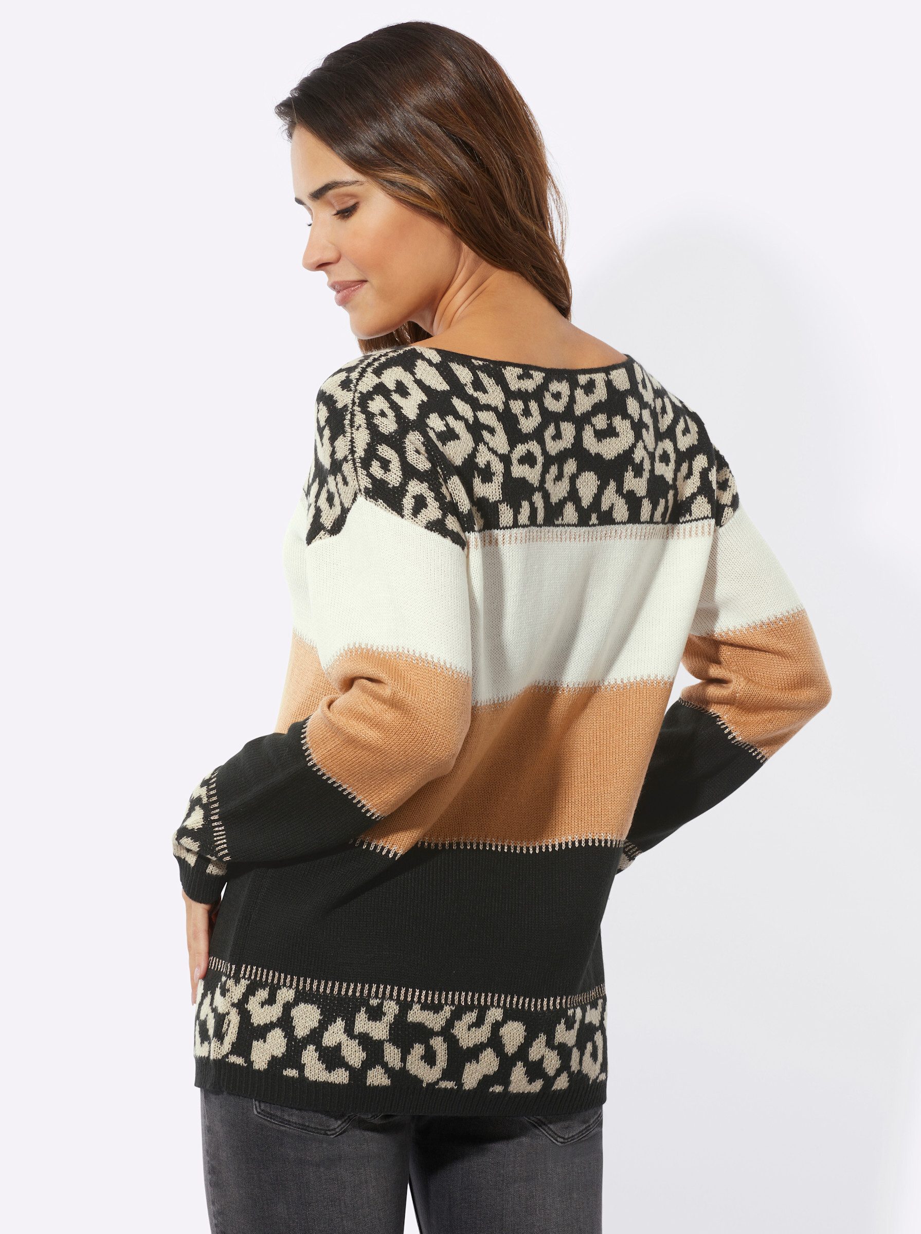 Strickpullover Jacquard-Pullover