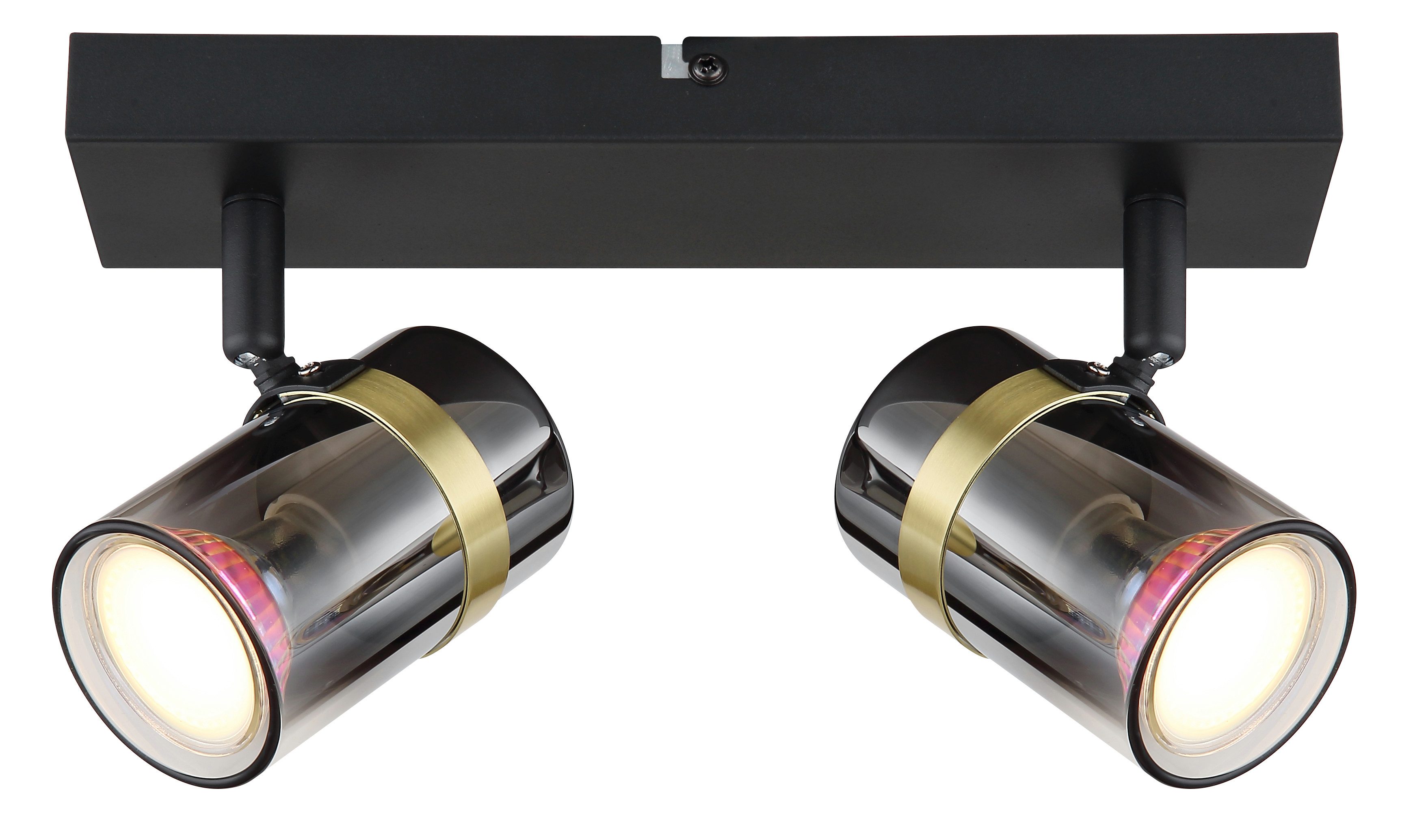 GLOBO LIGHTING Deckenstrahler TRABBY, ohne Leuchtmittel, Spot Deckenspot Flur Schlafzimmer Wohnzimmer