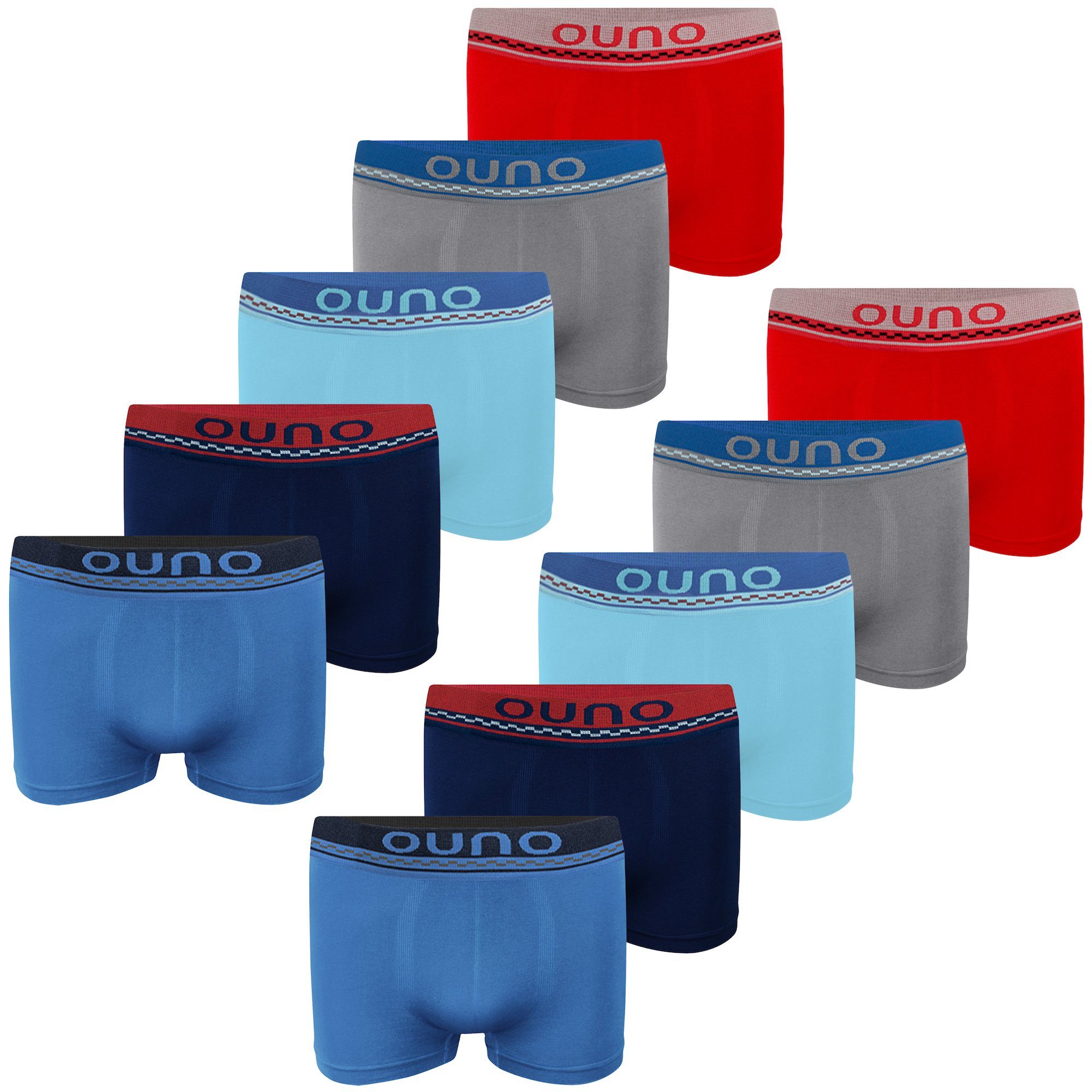 Boxershorts 10er Set Jungen Boxershorts - Kariert - Bunt