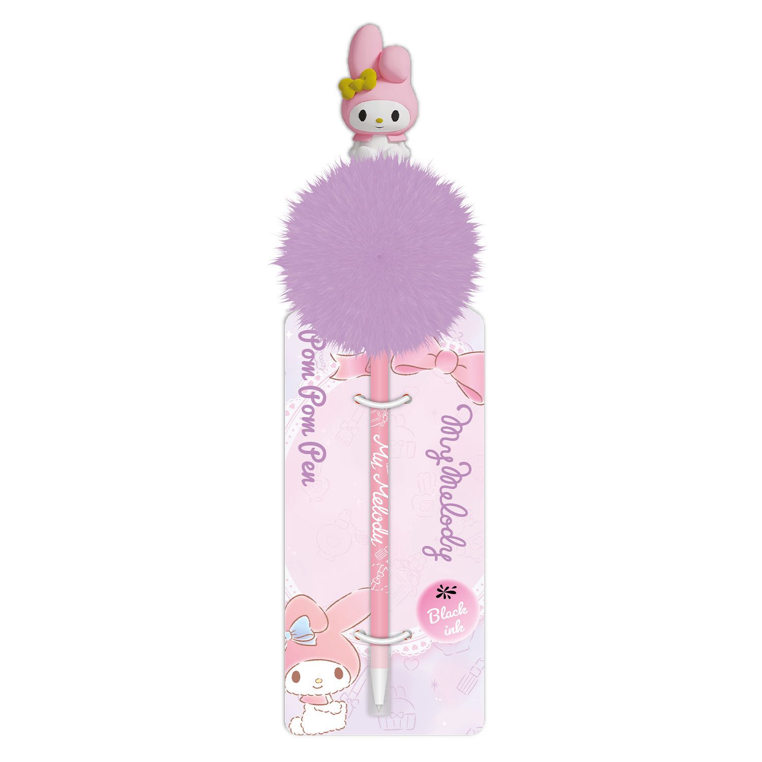 Blue Sky Designs Tintenfeinschreiber Sanrio My Melody - Stift Pom Pom