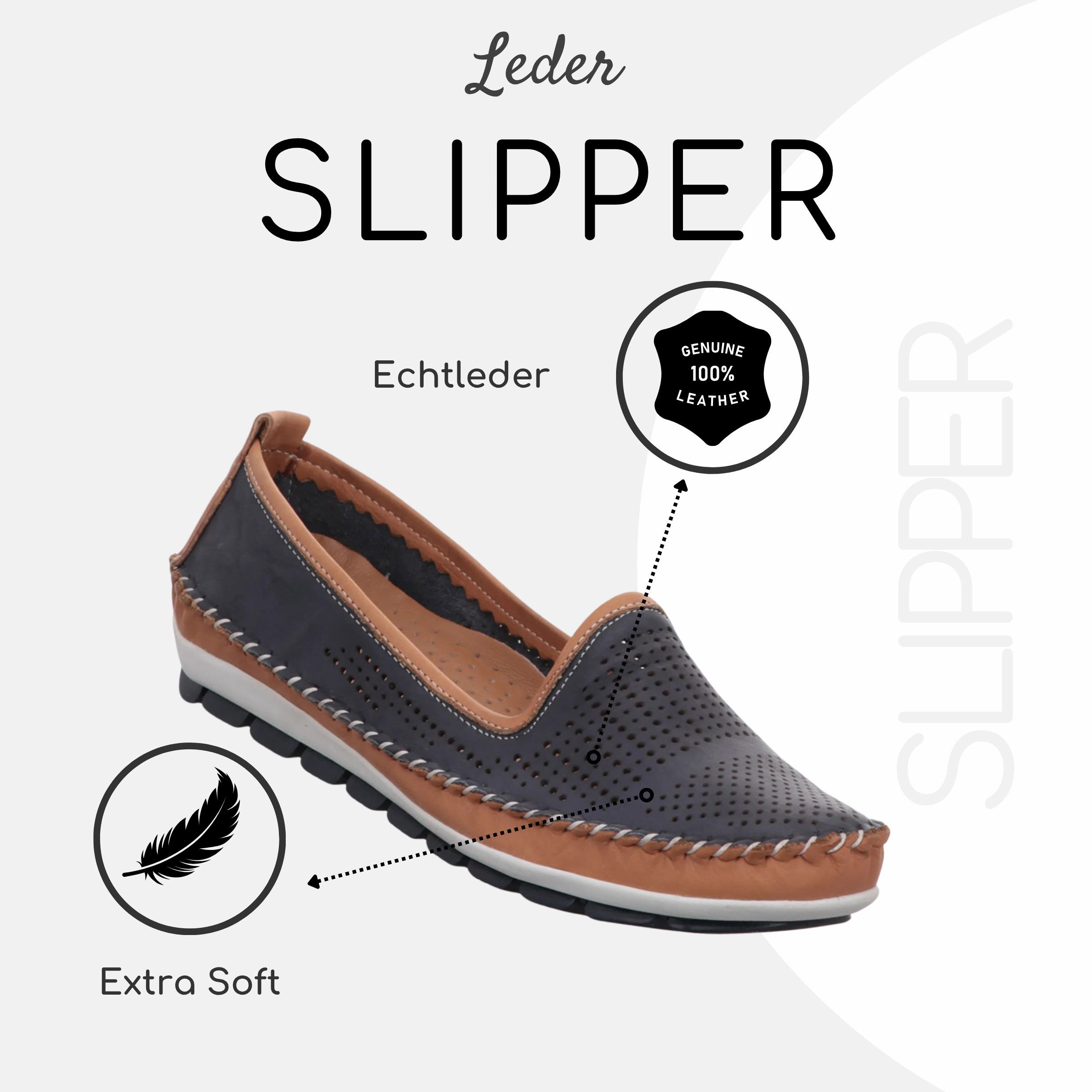 Gemini Damen Slipper