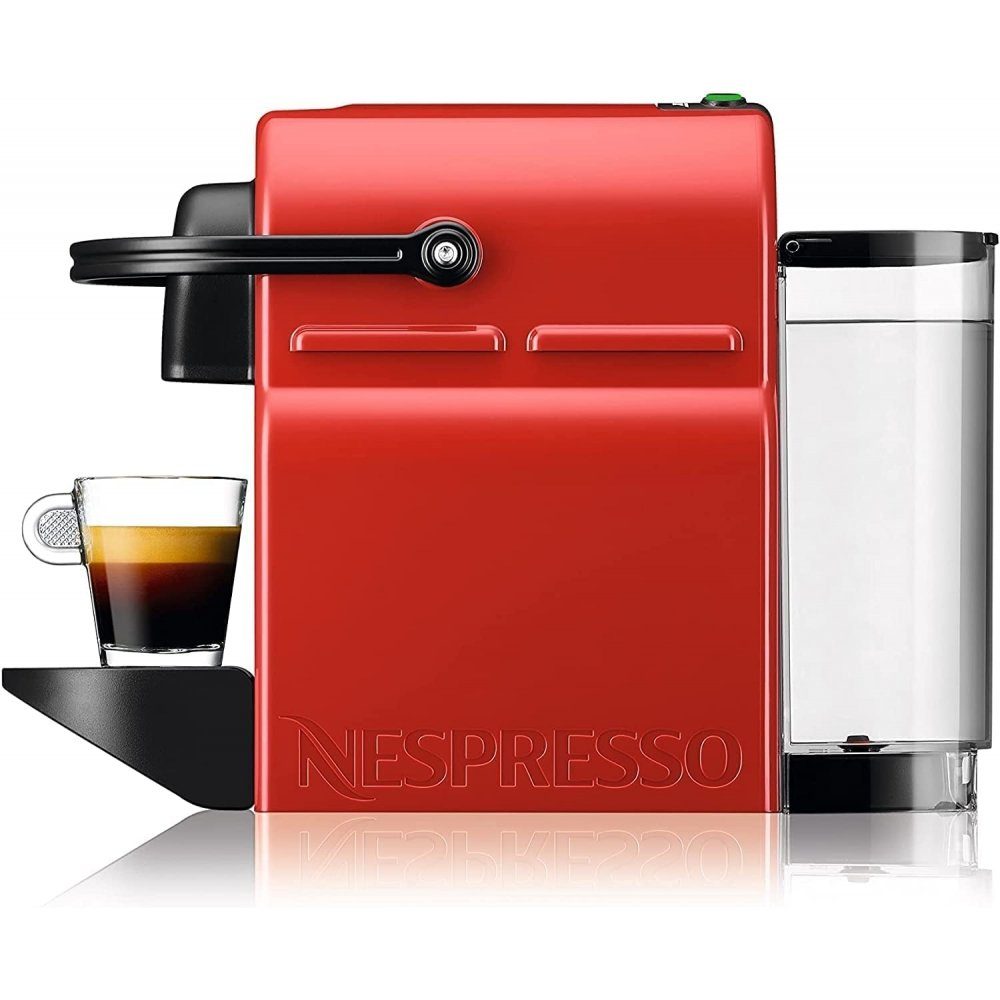 Nespresso Kapselmaschine Krups XN 1005 Kapselmaschine - Inissia - rot