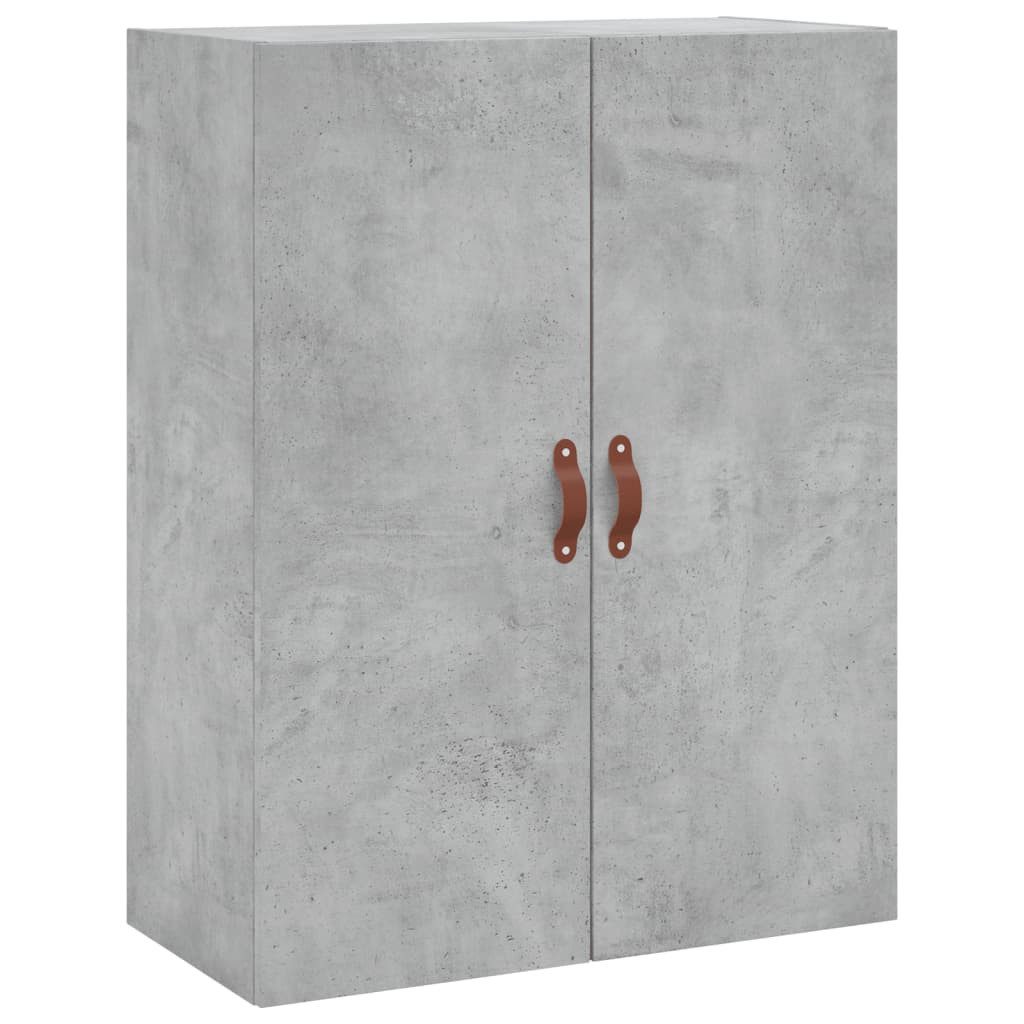 vidaXL Hängeschrank Wandschrank Betongrau 69,5x34x90 cm günstig online kaufen