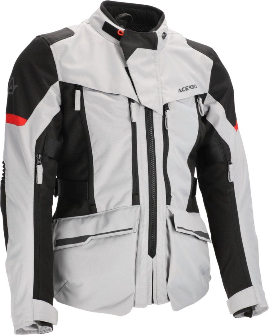 Acerbis Motorradjacke X-Rover wasserdichte Damen Motorrad Textiljacke Ellenbogenprotektoren enthalten,Schulterprotektoren enthalten,was