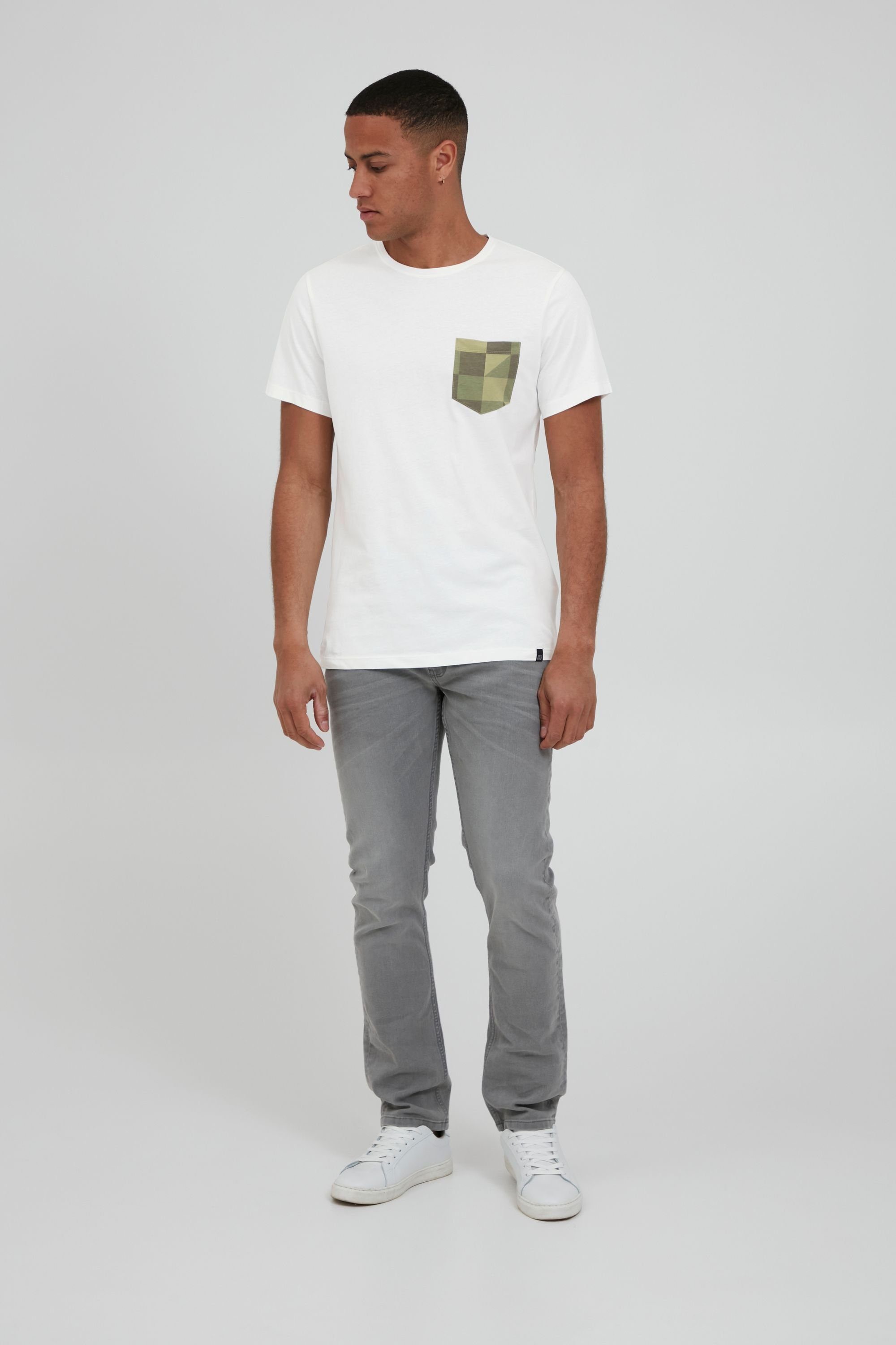 Blend T-Shirt BHAmilo (1-tlg) T-Shirt mit bunter Brusttasche