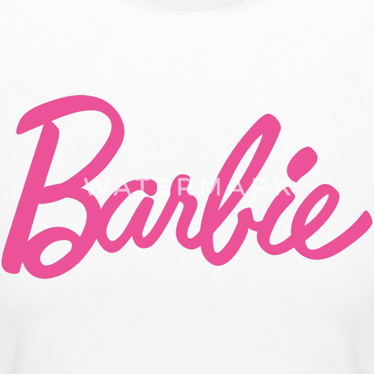 Spreadshirt T-Shirt Barbie Klassisches Logo Crop Top (1-tlg) günstig online kaufen
