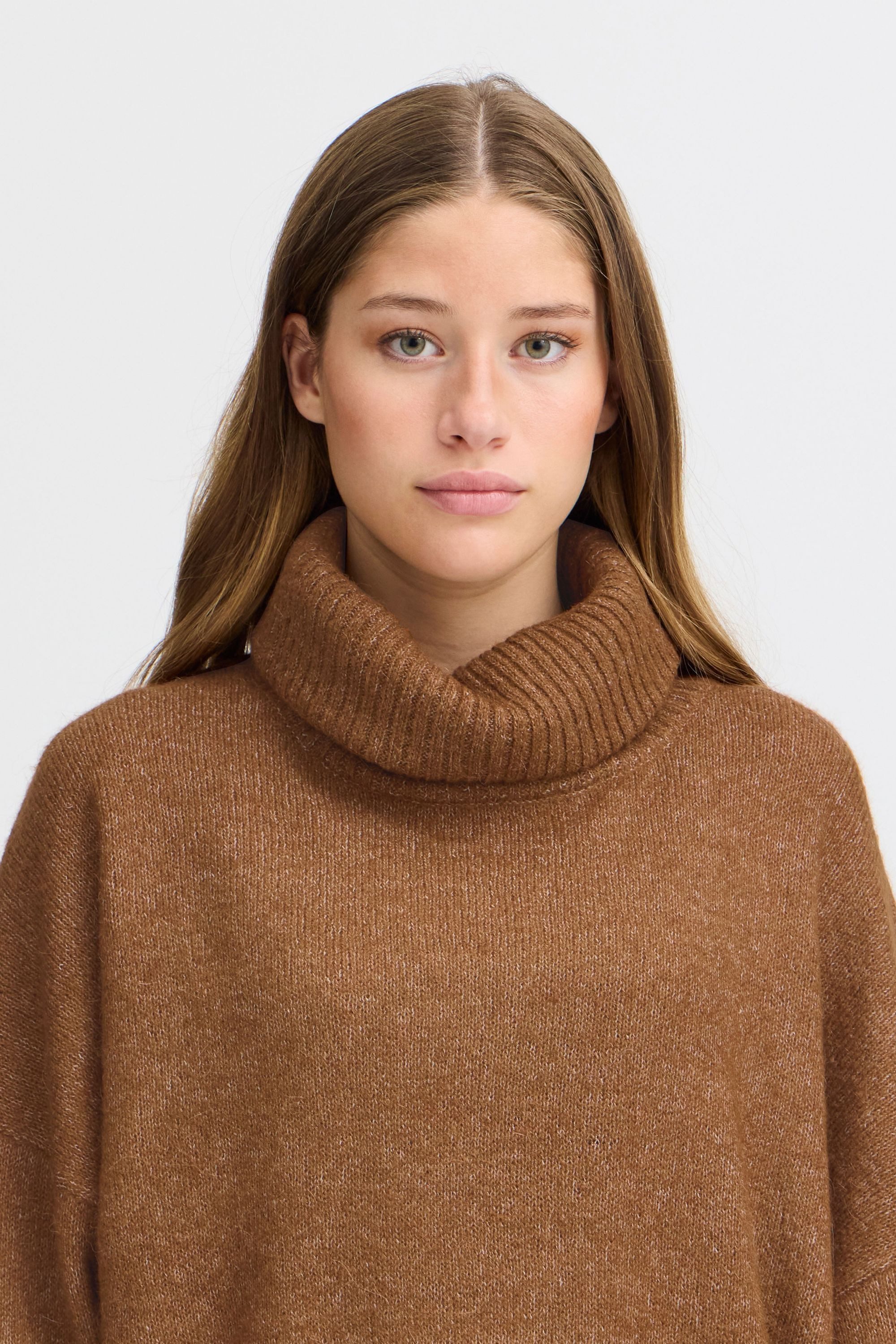 Ichi Strickpullover Rollkragenpullover günstig online kaufen