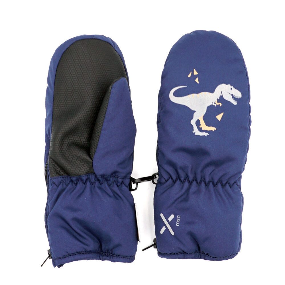 MAXIMO Fäustlinge BOY-Thermofausthandschuhe T-Rex, Reißverschluß, Thinsulate (2-St)