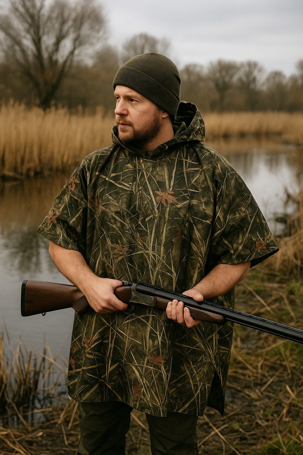 Percussion Regenponcho Regenponcho signalorange oder camouflage wasserdichter von Oefele Jag