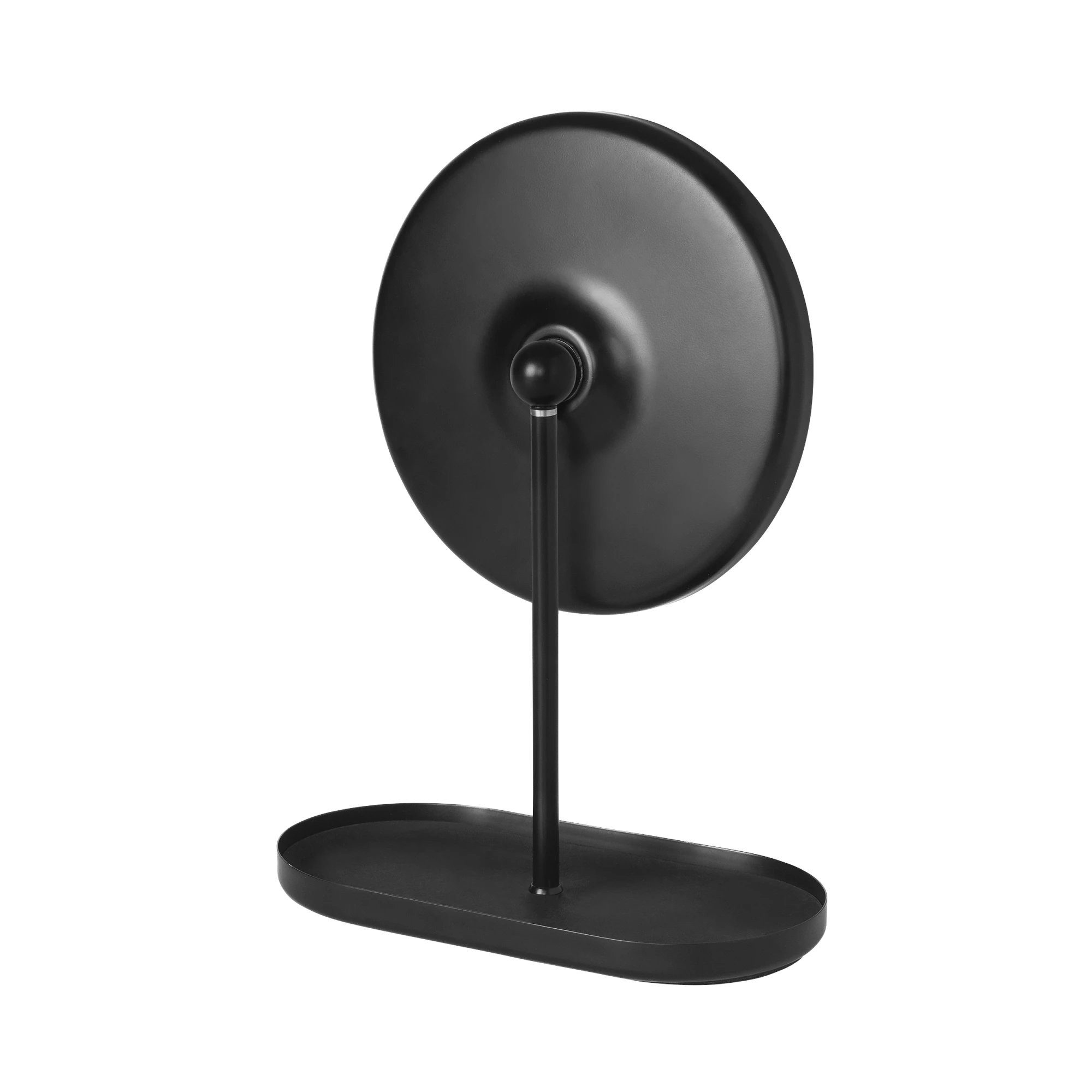 blomus Kosmetikspiegel -MODO- Designer Schminkspiegel: Tägliche Routine mit luxuriösem Touch, Elegant, Designerstück, Titanbeschichtung, 5-fach Zoom, Edelstahl, Robust