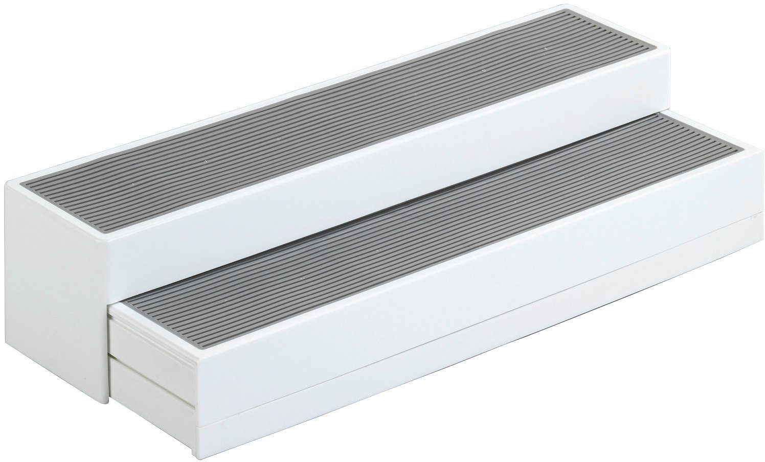 WENKO Ablageregal Steps, 3-stufig, ausziehbar