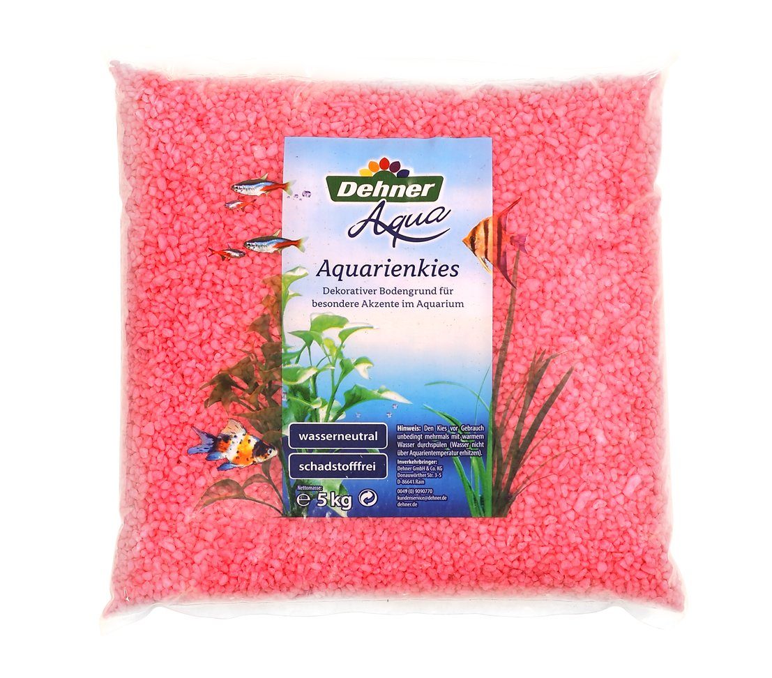 Dehner Aquarienkies Aqua Kies, Körnung 4 - 6 mm, 5 kg