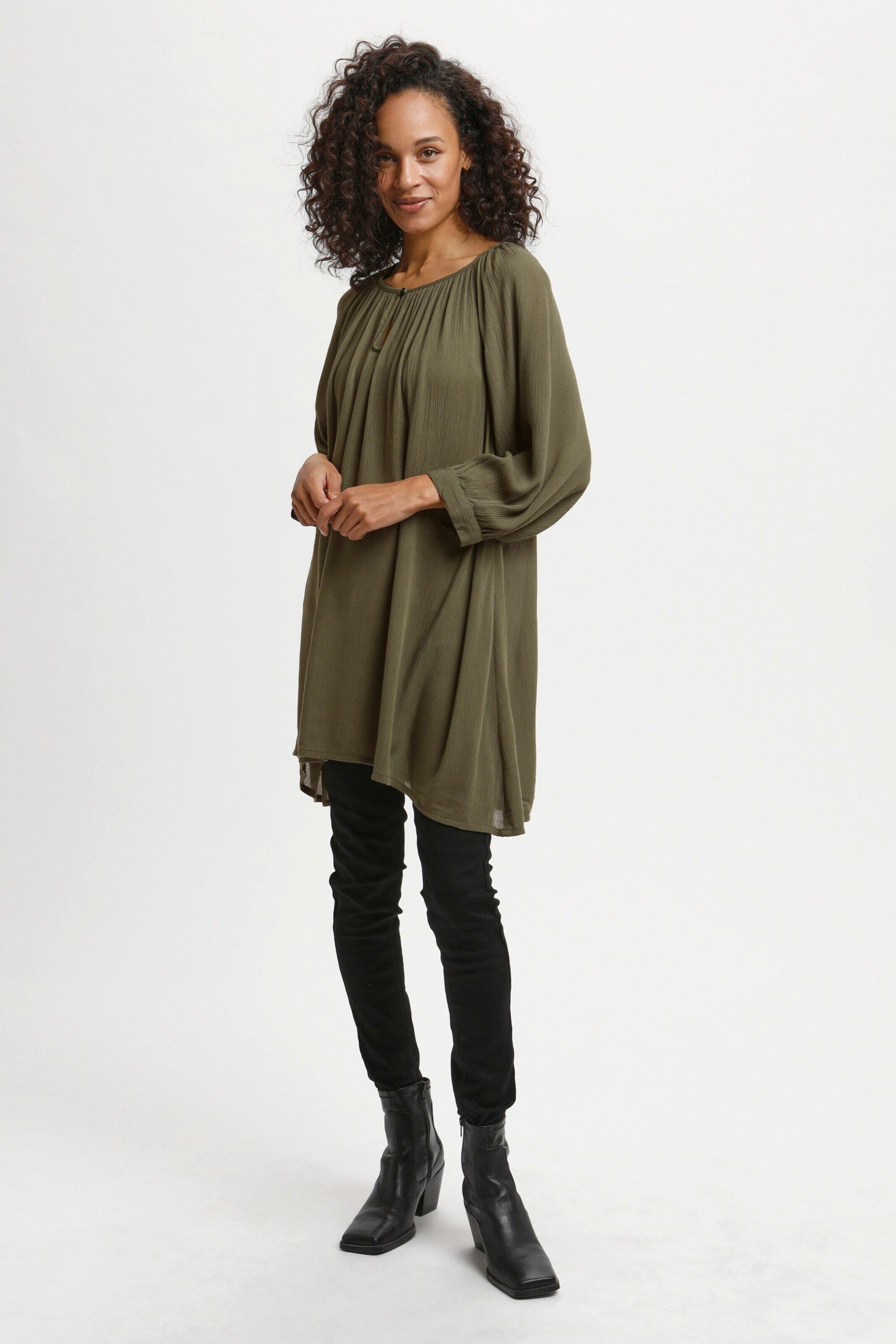 KAFFE Tunika Amber (1-tlg) Falten günstig online kaufen