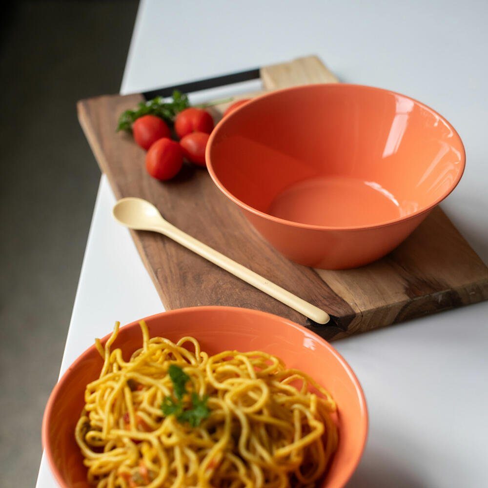 KOZIOL Kunststofflöffel Nora Spoon L, Strong Coral
